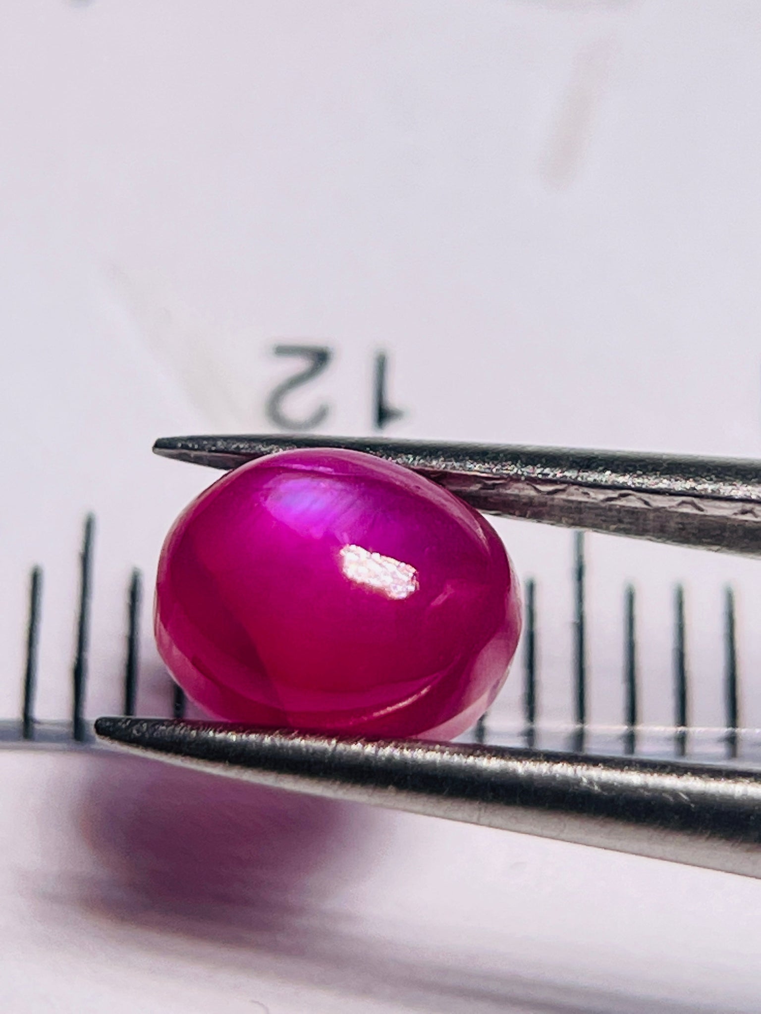 1.75Ct Ruby Tanzania. Untreated Unheated. Seems To Have A Moving Spot/star