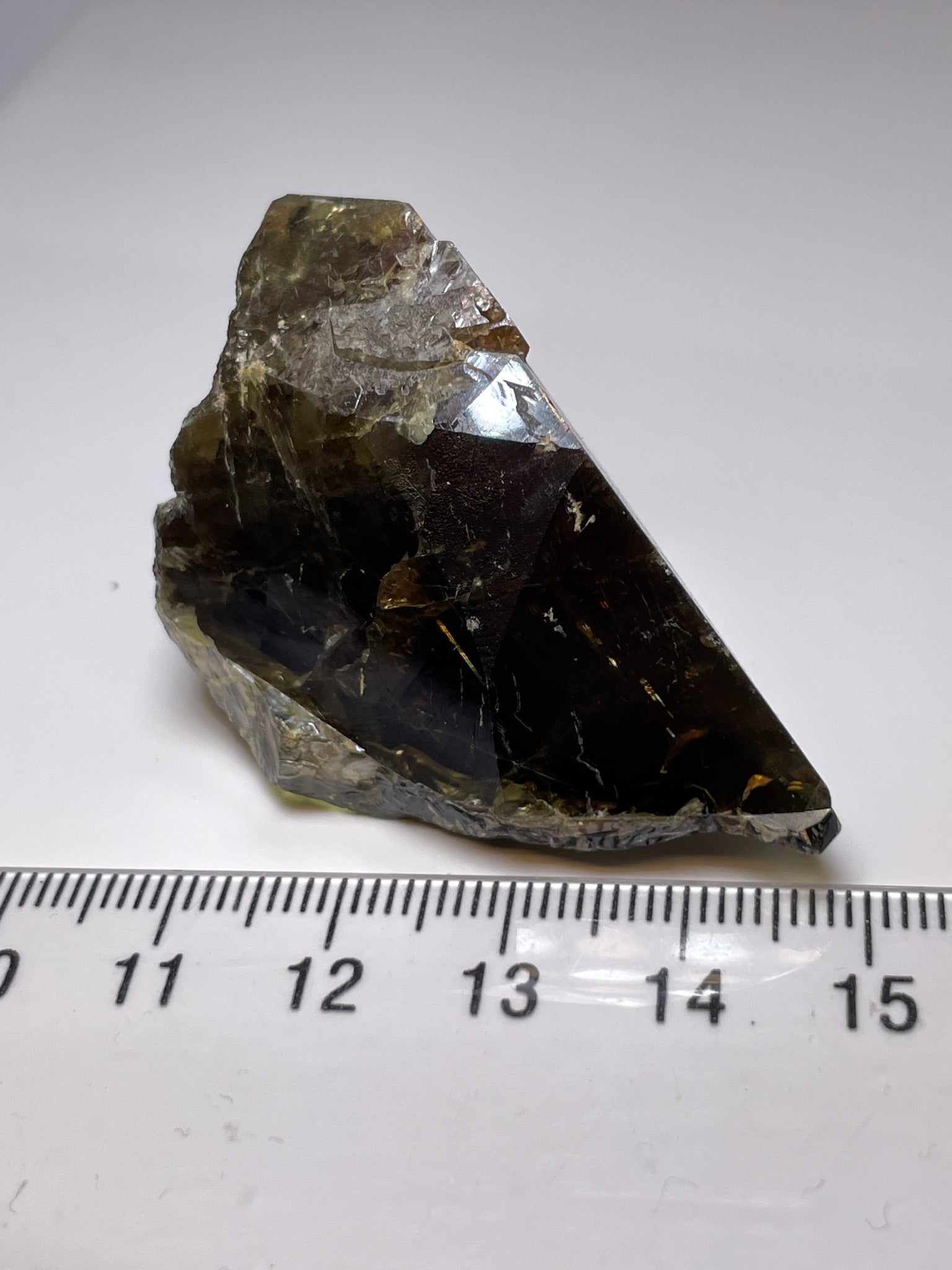 241.59Ct / 43.31Gm Tanzanian Sphene Crystal Untreated Unheated. Very High End Ultra Rare
