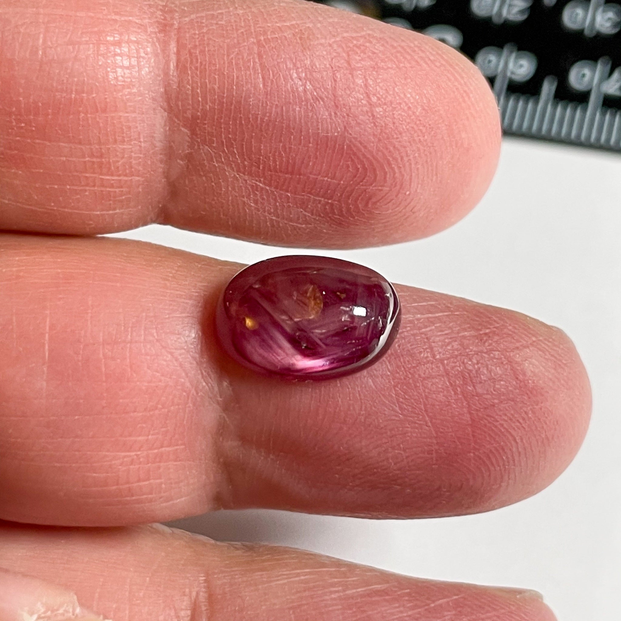 5.85Ct Winza Sapphire Cabochon Cut Tanzania Unheated Untreated