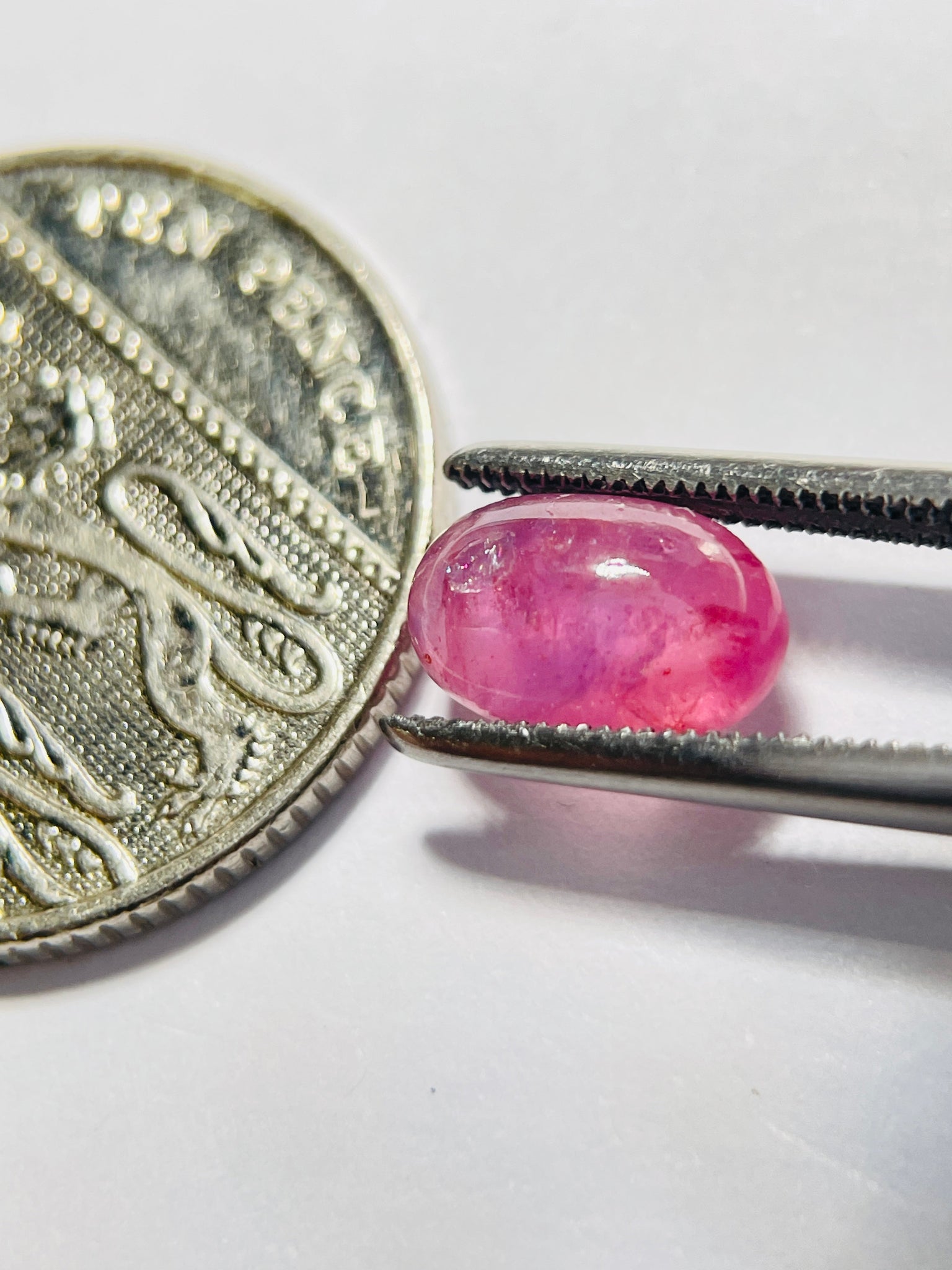 2.81Ct Umba Sapphire Cabochon. Tanzania Untreated Unheated.