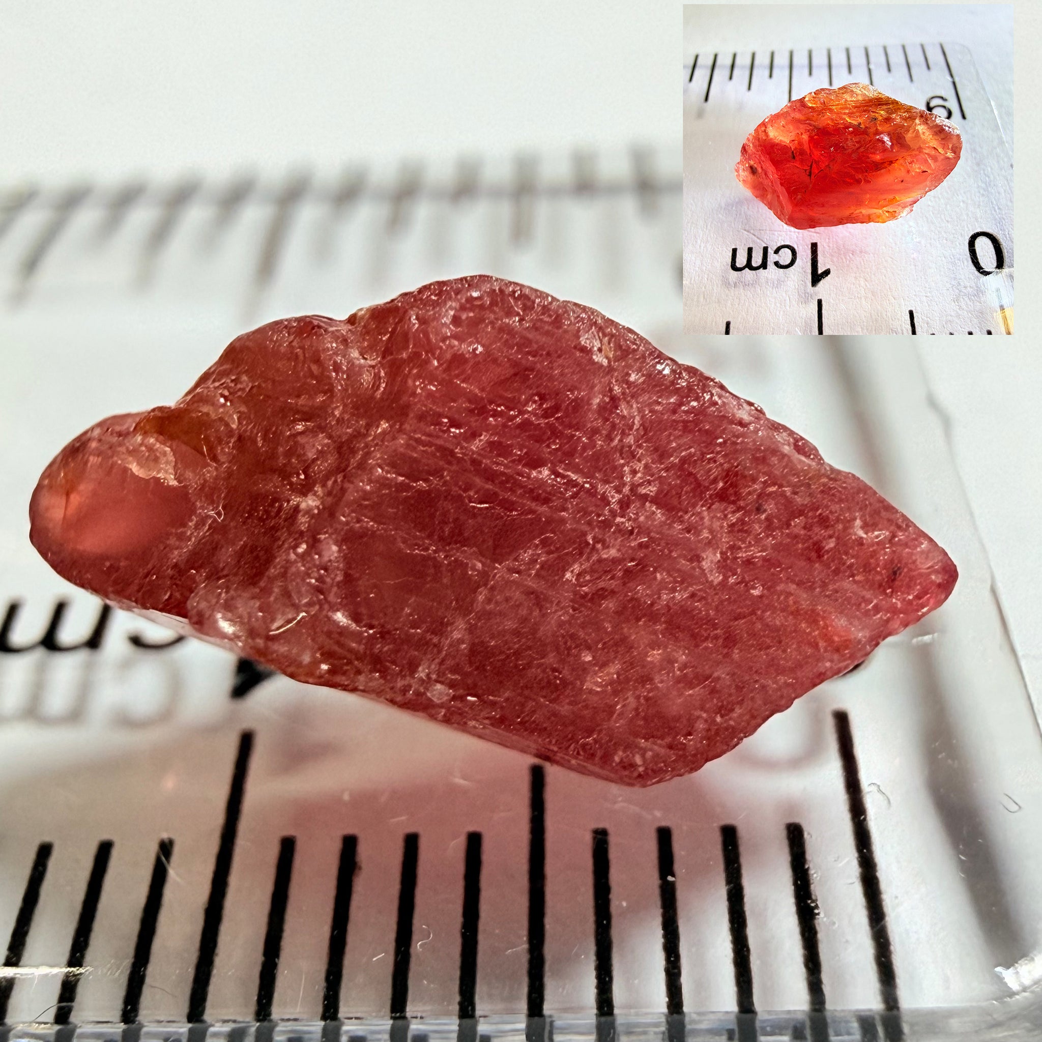 Umba Sapphire, 5.63ct, Umba Valley, Tanzania. Milky stone, slightly included, can be faceted or cabbed or set as is in jewellery