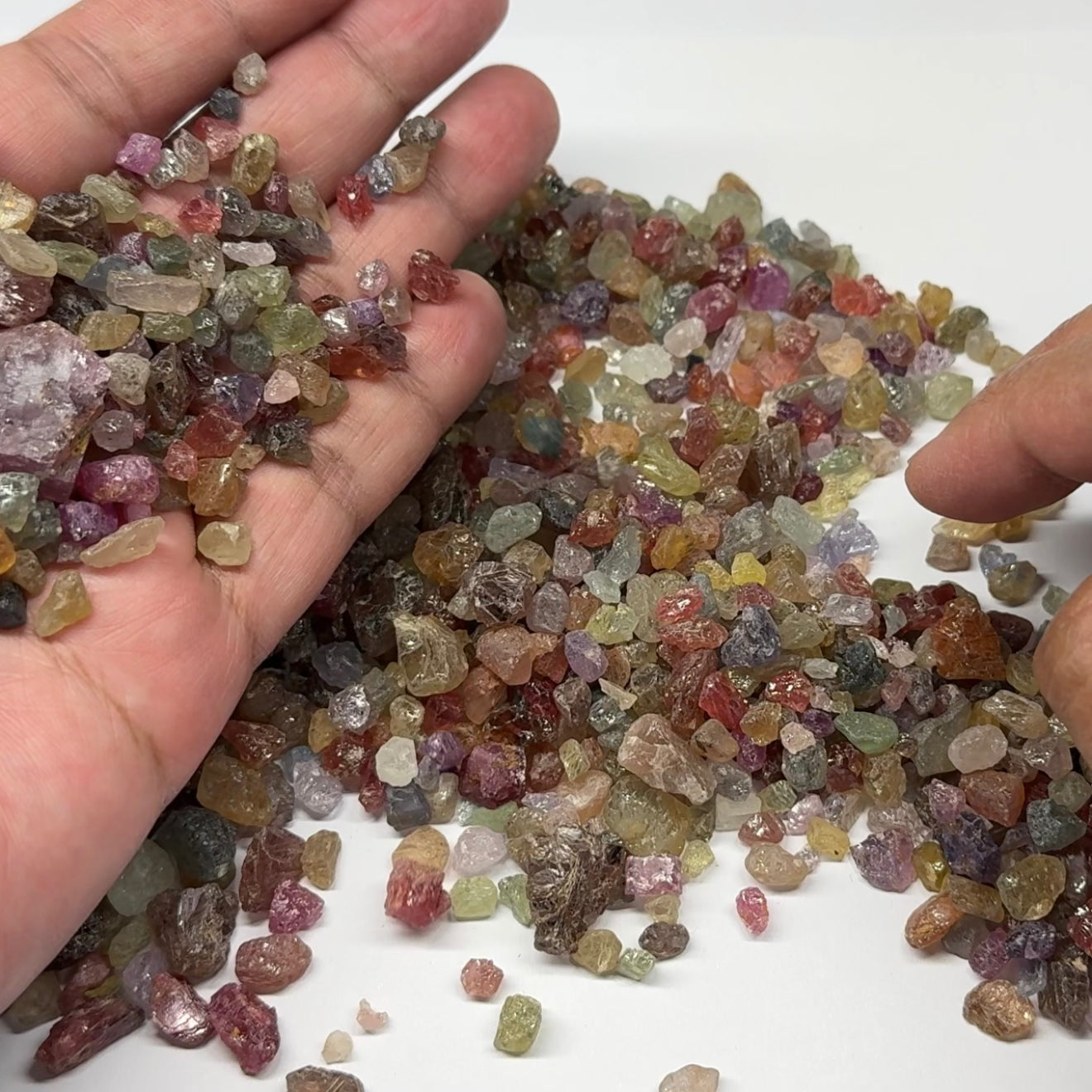 Umba Sapphire Wholesale Lot, 422.10gm / 2110.50ct, Umba Valley, Tanzania, Untreated Unheated, @ us$7/gm for the lot