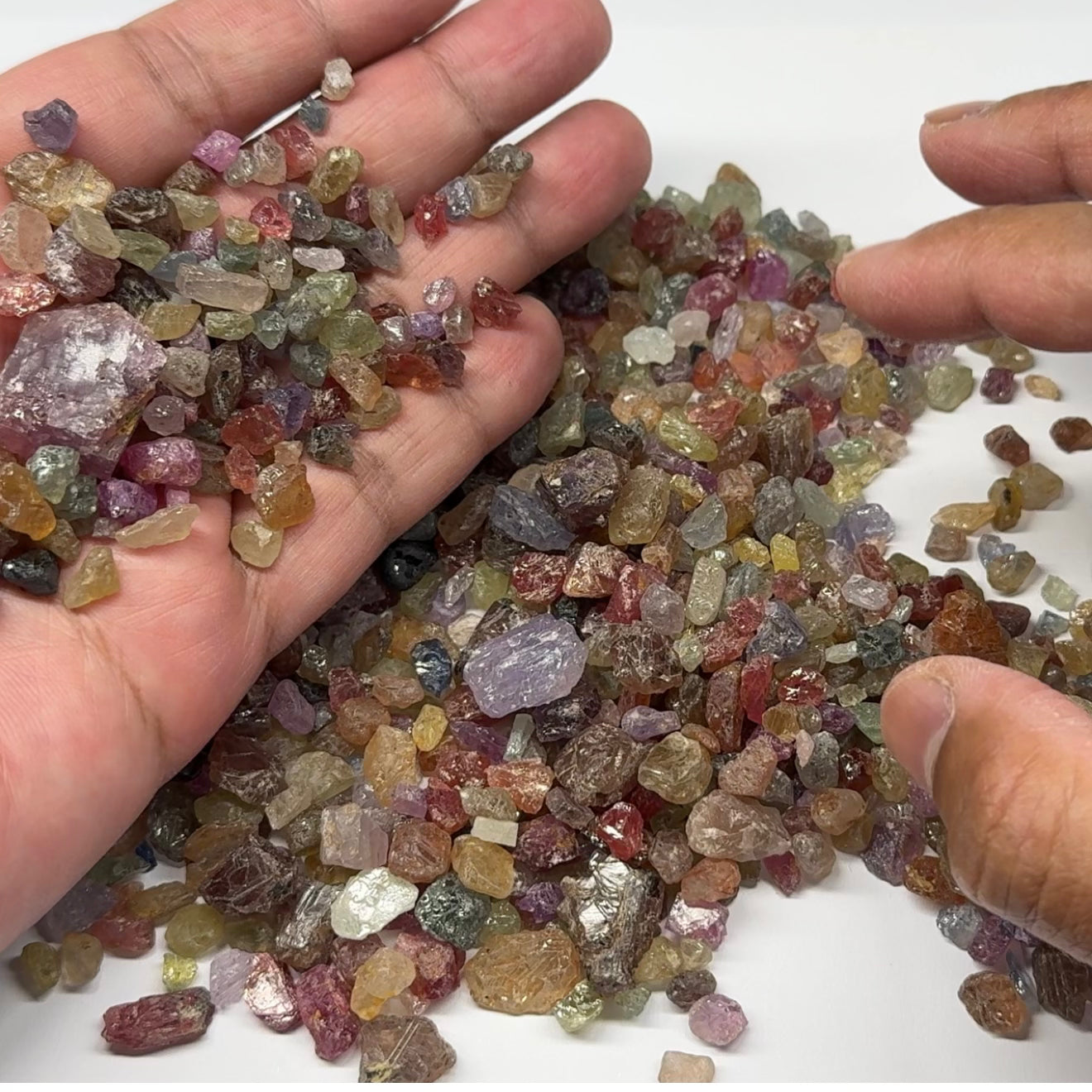 Umba Sapphire Wholesale Lot, 422.10gm / 2110.50ct, Umba Valley, Tanzania, Untreated Unheated, @ us$7/gm for the lot