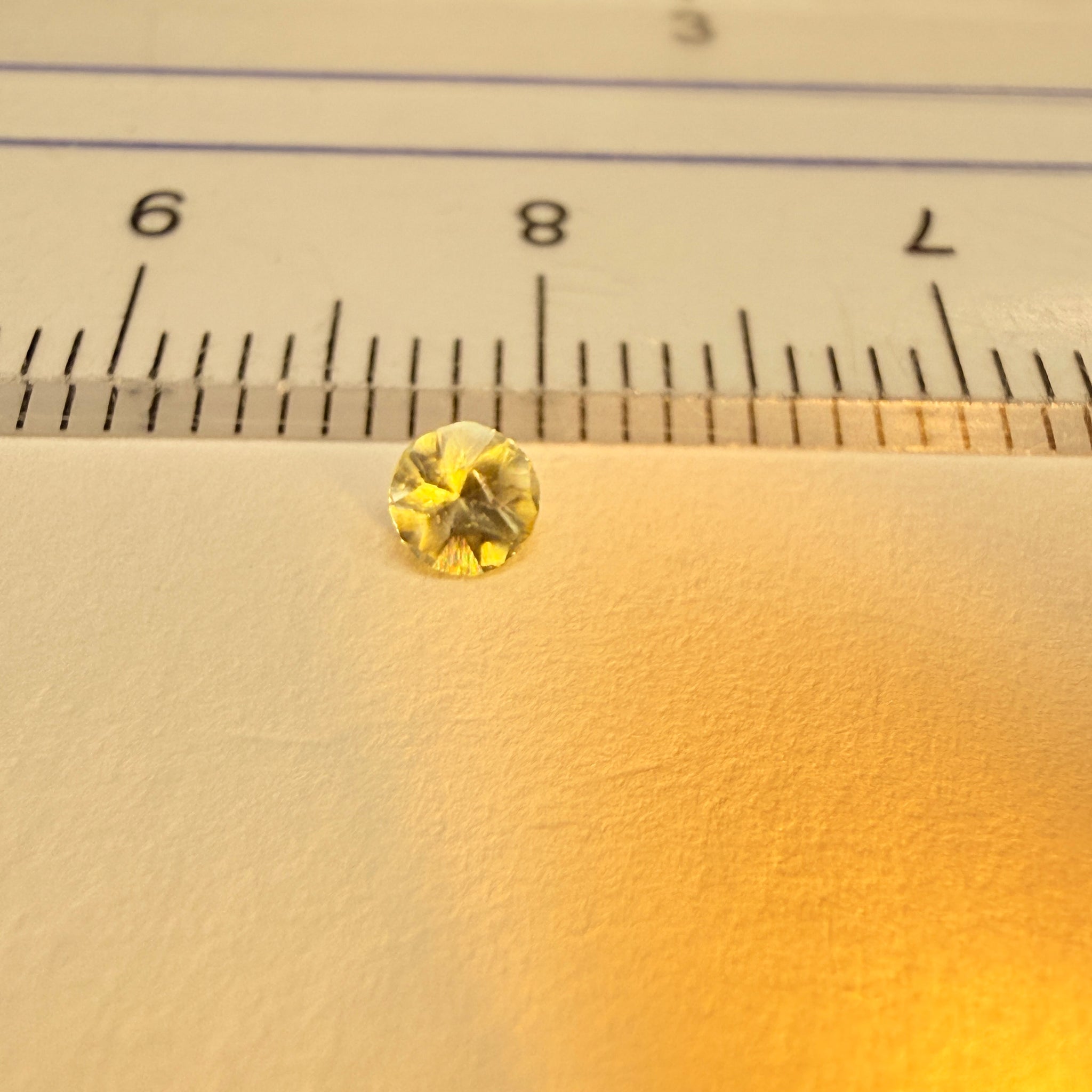 Alexandrite, 0.11ct, Manyara, Tanzania, Untreated Unheated. Tiny tiny stone, very slight colour change