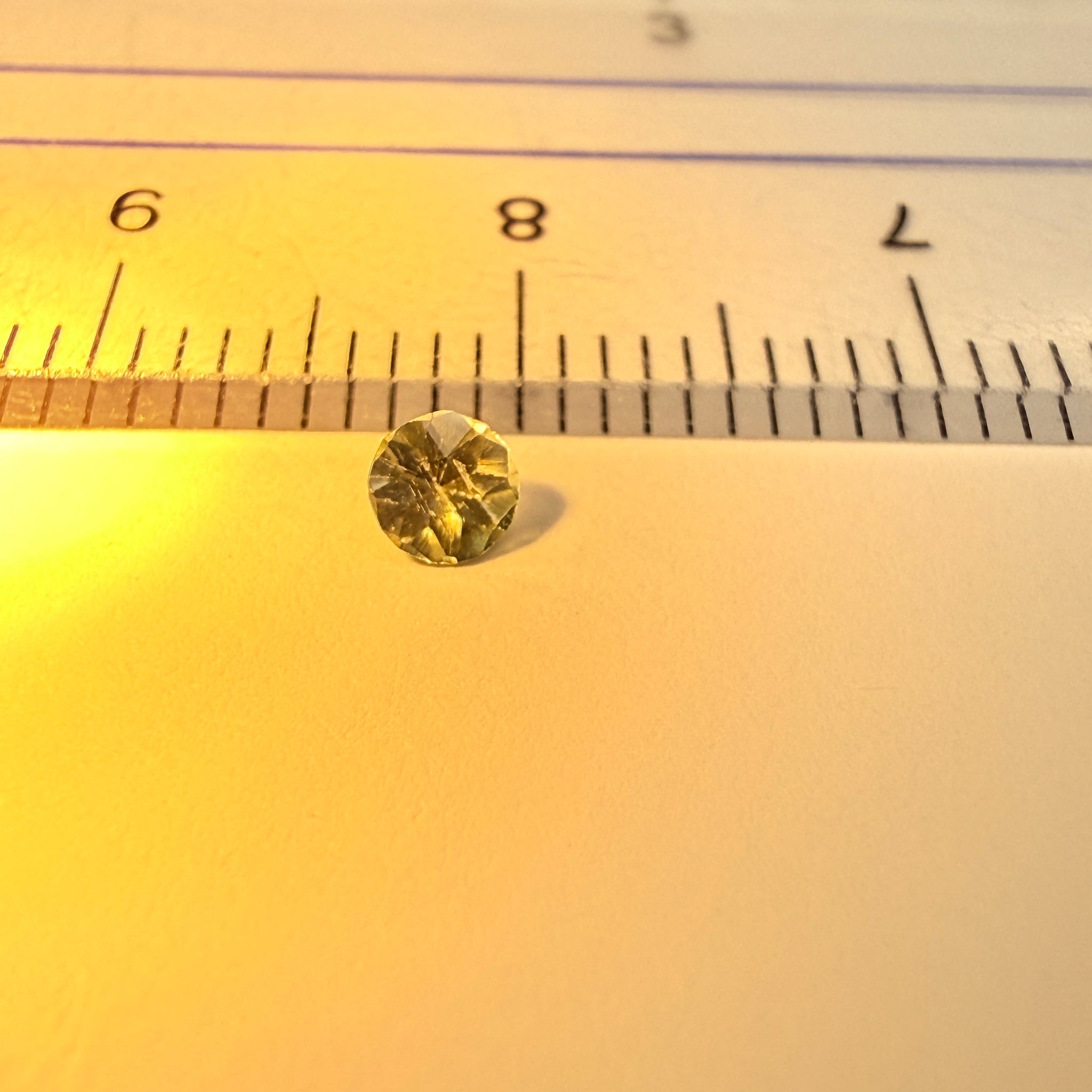 Alexandrite, 0.11ct, Manyara, Tanzania, Untreated Unheated. Tiny tiny stone, very slight colour change