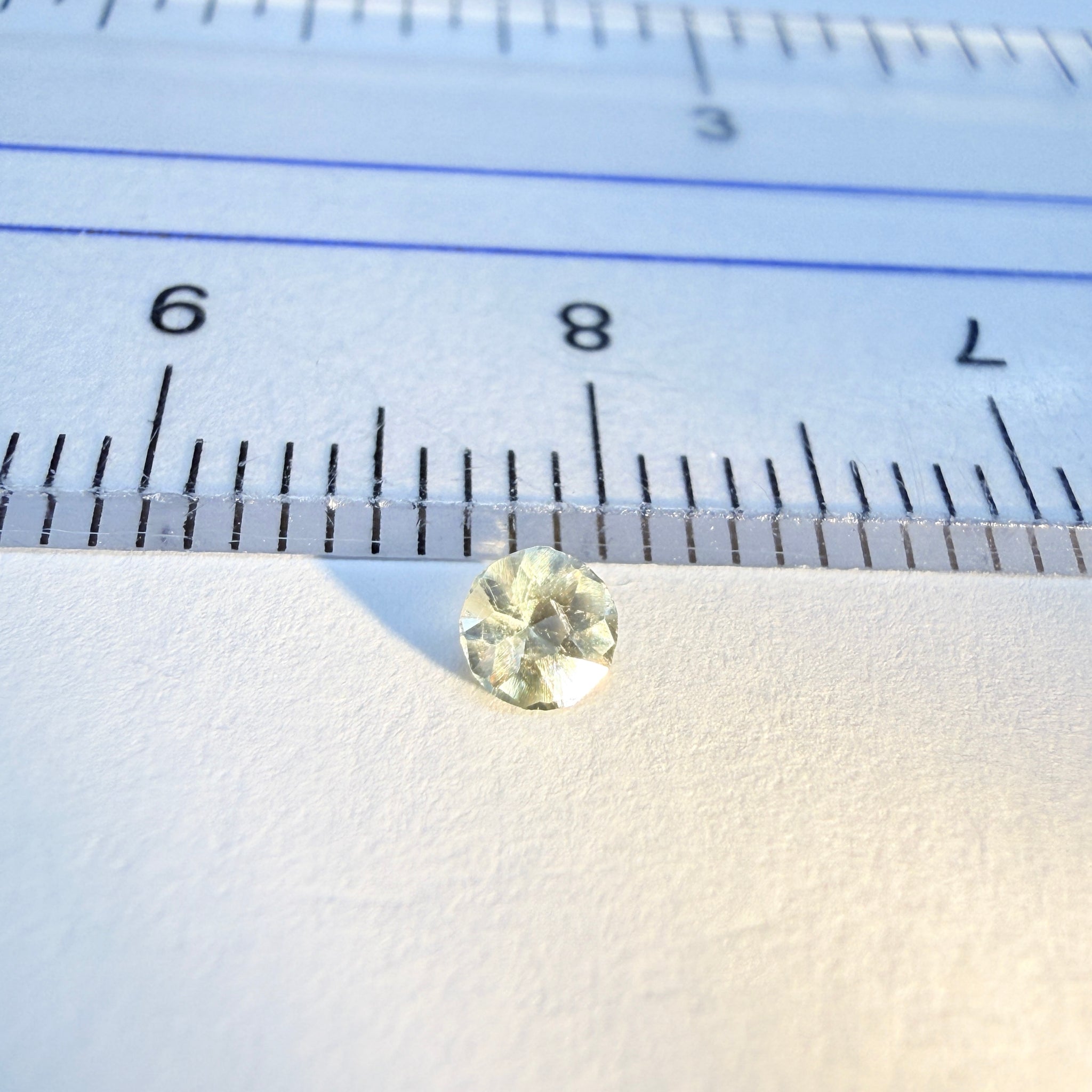Alexandrite, 0.11ct, Manyara, Tanzania, Untreated Unheated. Tiny tiny stone, very slight colour change