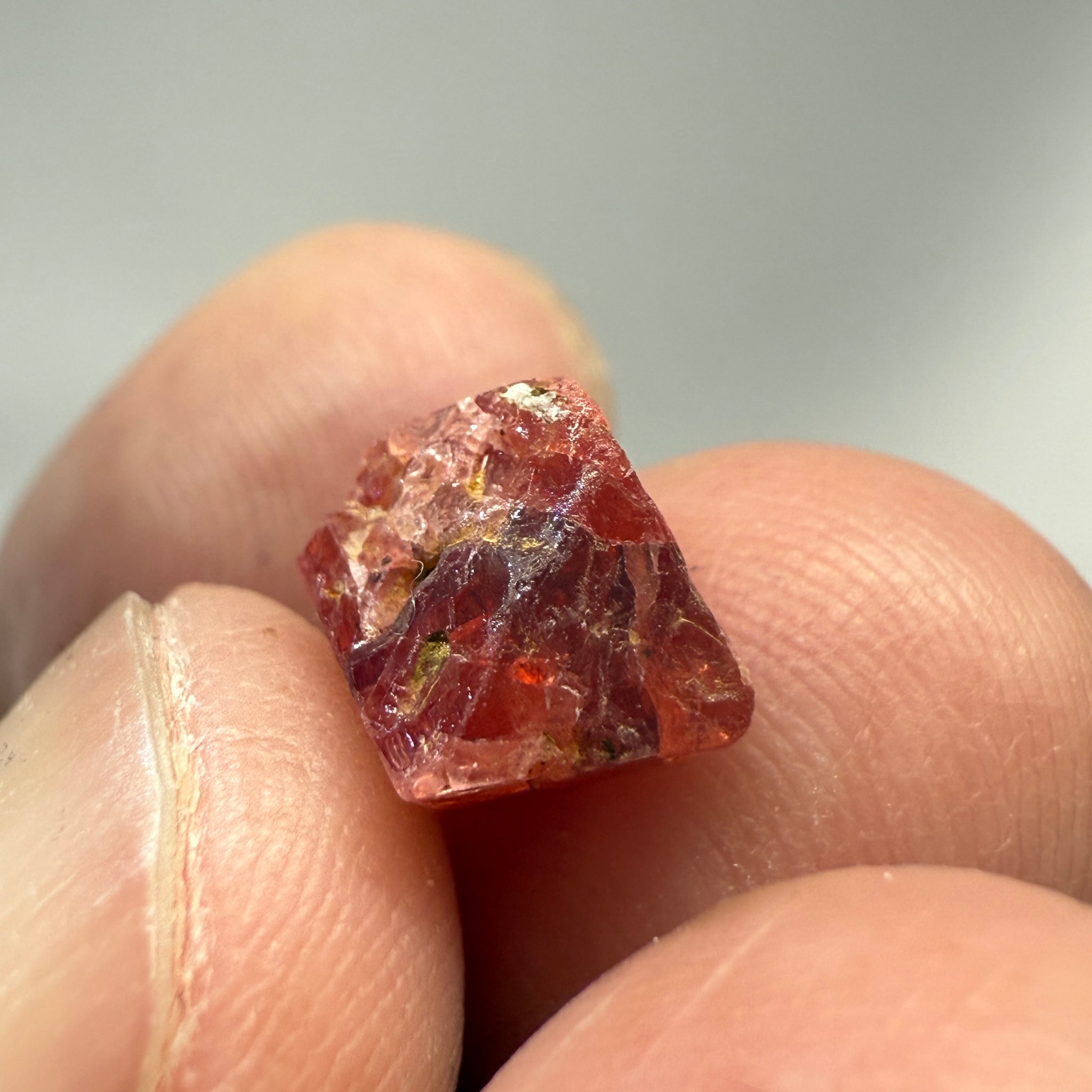 Mahenge Spinel Crystal, 4.30ct, Tanzania, Untreated Untreated
