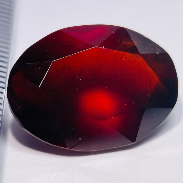 13.85Ct Hessonite Garnet Tanzania. Untreated Unheated