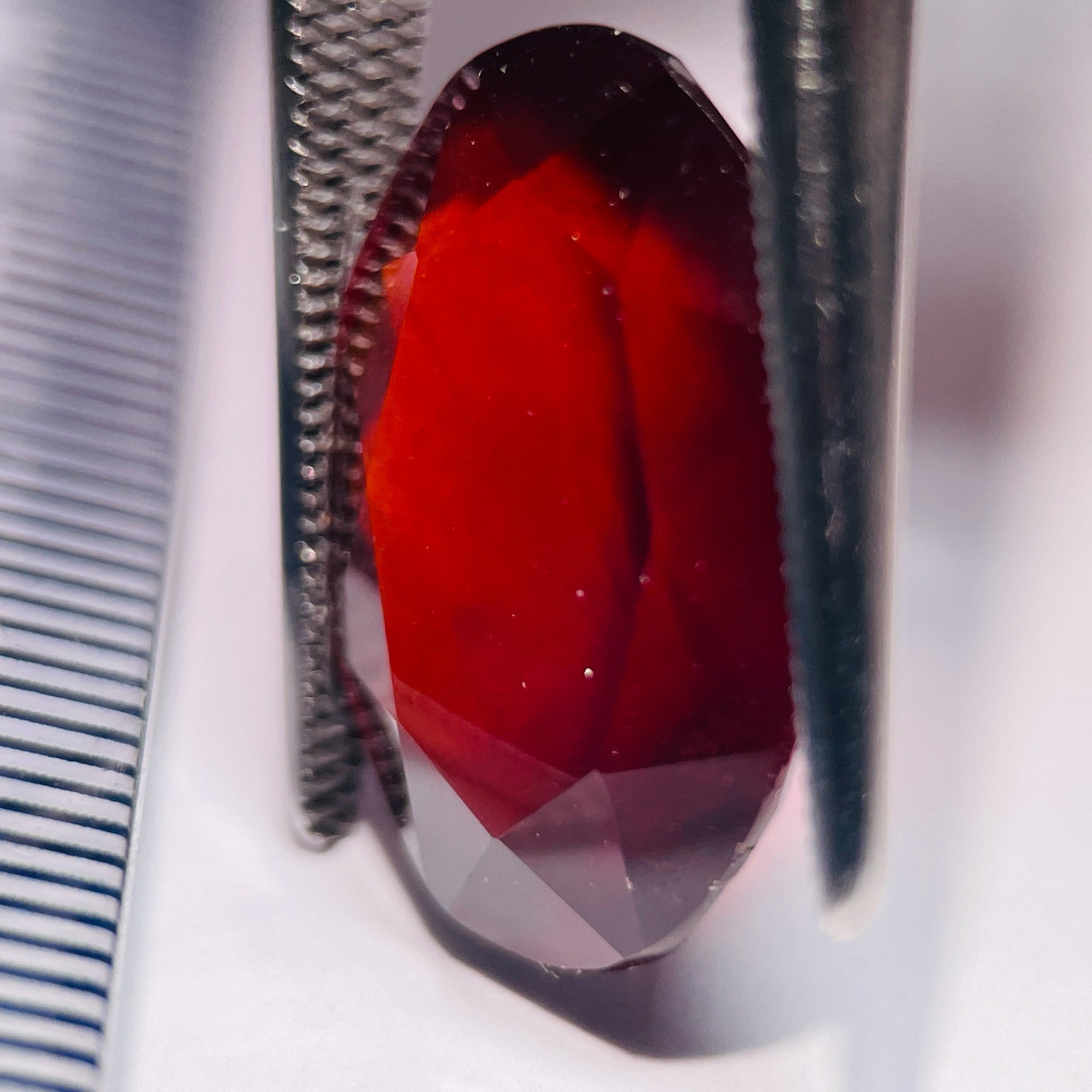 13.85Ct Hessonite Garnet Tanzania. Untreated Unheated