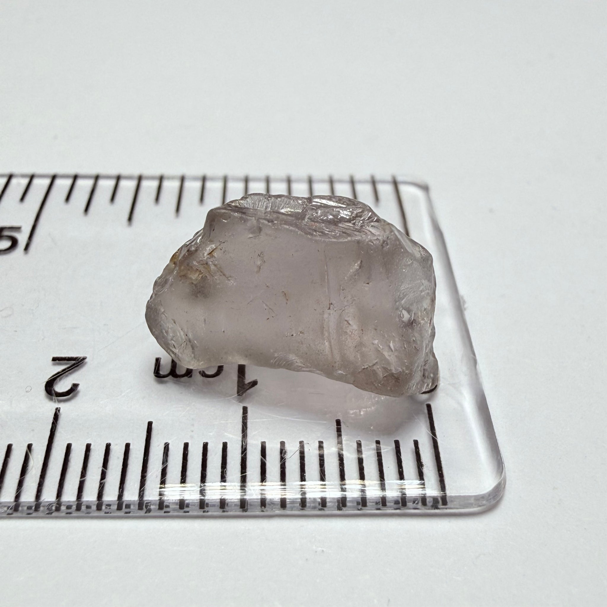 Grey Spinel, 9.52ct, Mozambique, Untreated Unheated, slightly included flat stone