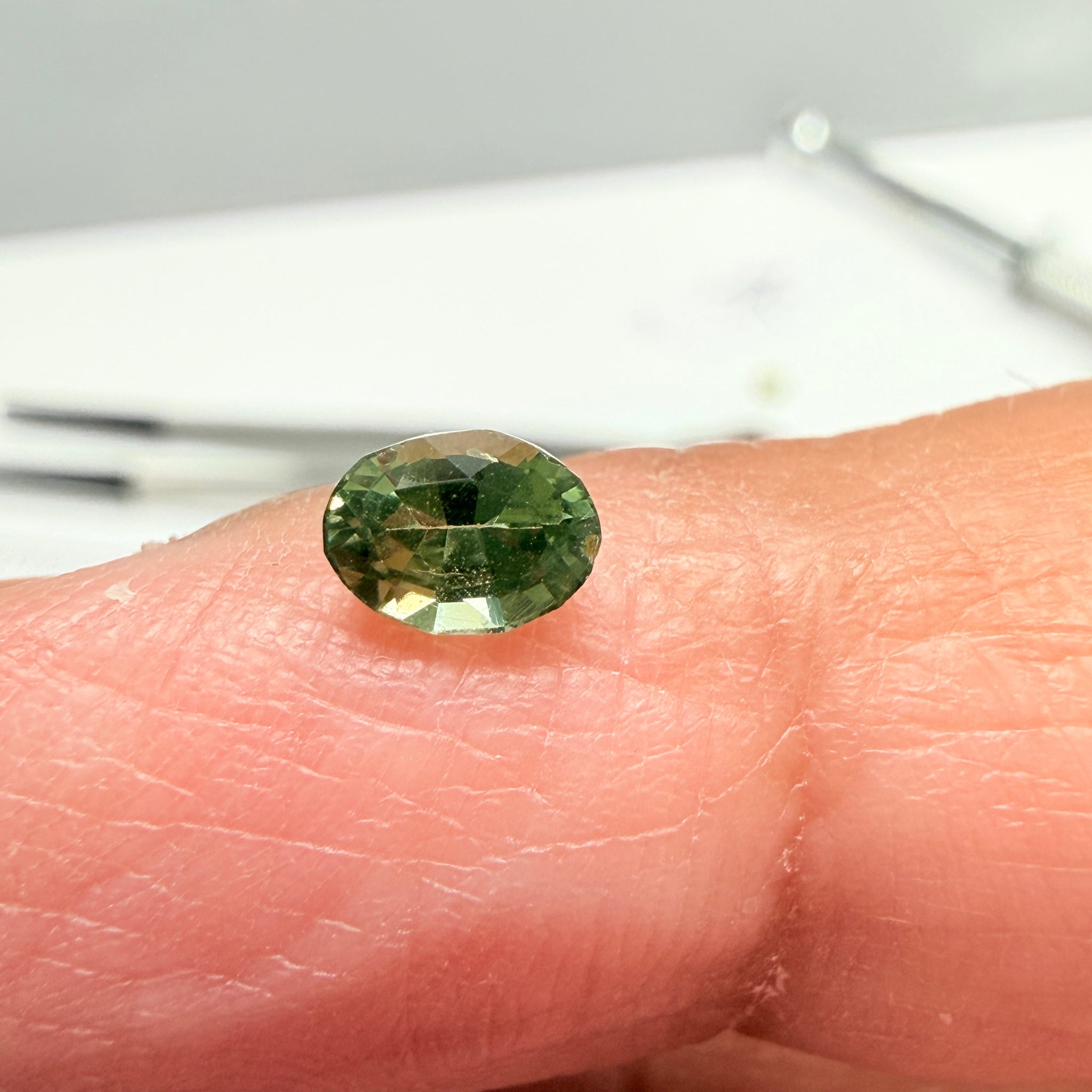 Alexandrite, 0.58ct, Tunduru, Tanzania, Untreated Unheated. Very slight colour change
