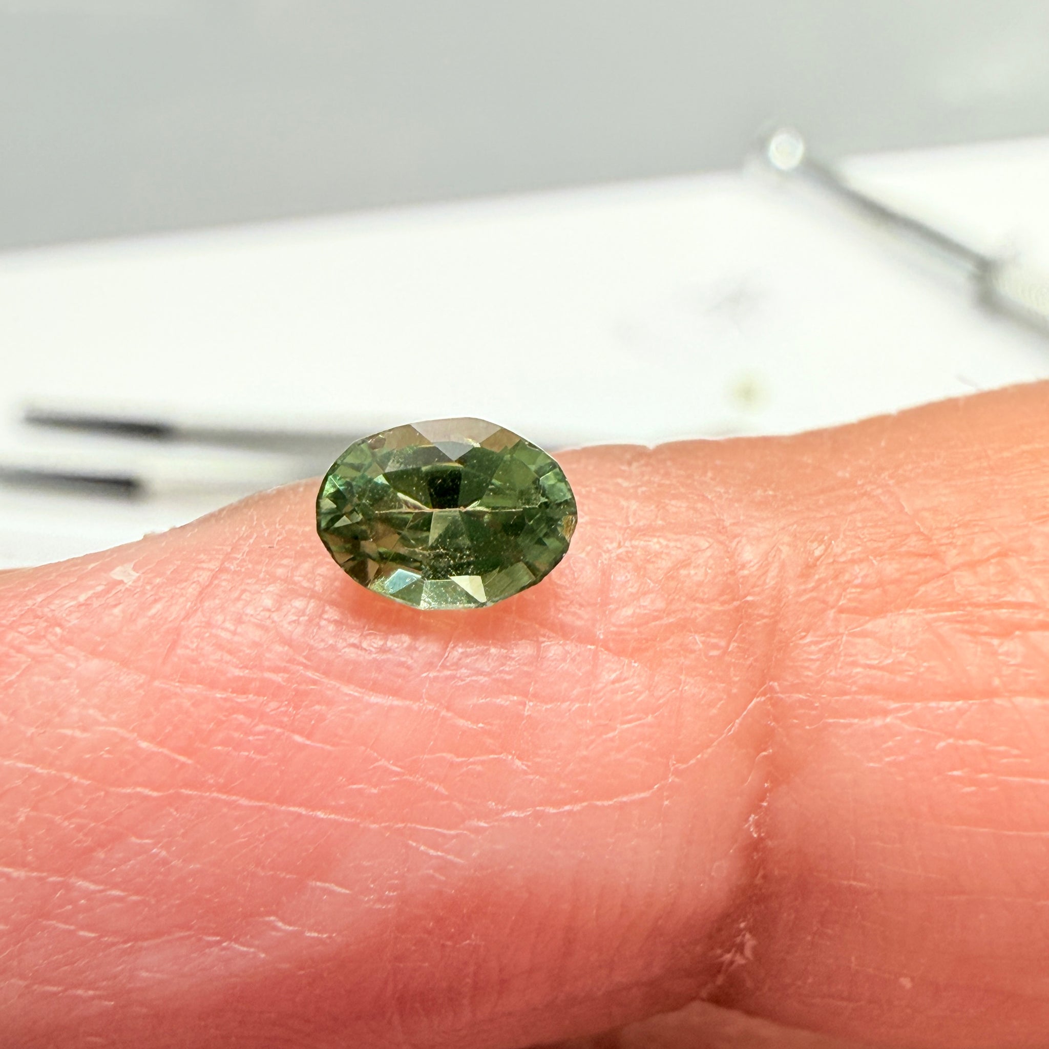 Alexandrite, 0.58ct, Tunduru, Tanzania, Untreated Unheated. Very slight colour change