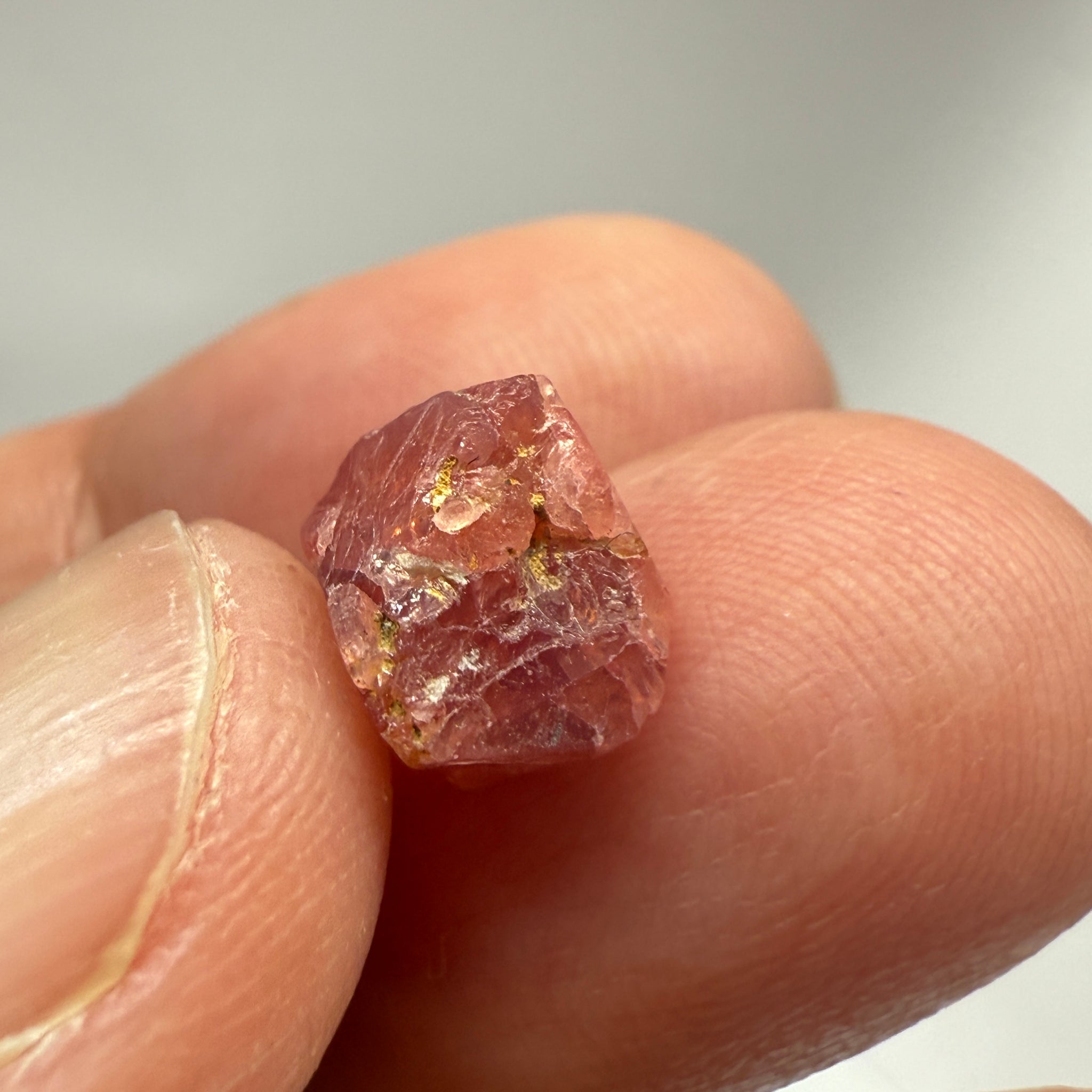 Mahenge Spinel Crystal, 4.34ct, Tanzania, Untreated Untreated
