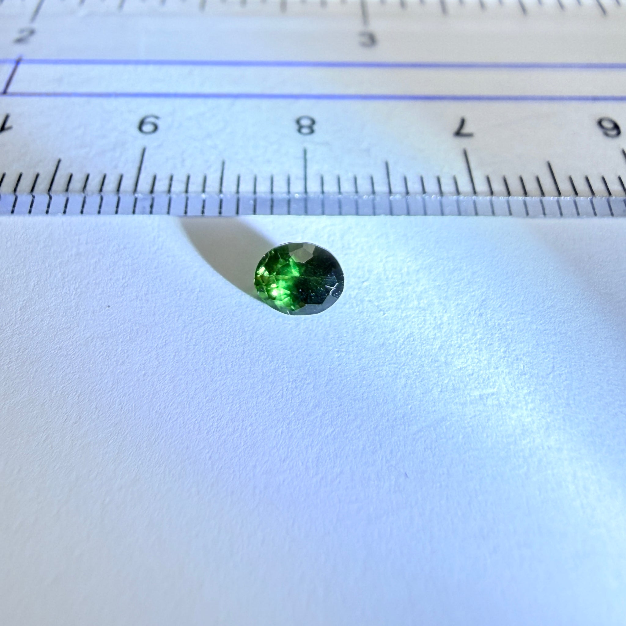 Colour change Garnet, 0.38ct, Tanzania, Untreated Unheated. Very slight colour change