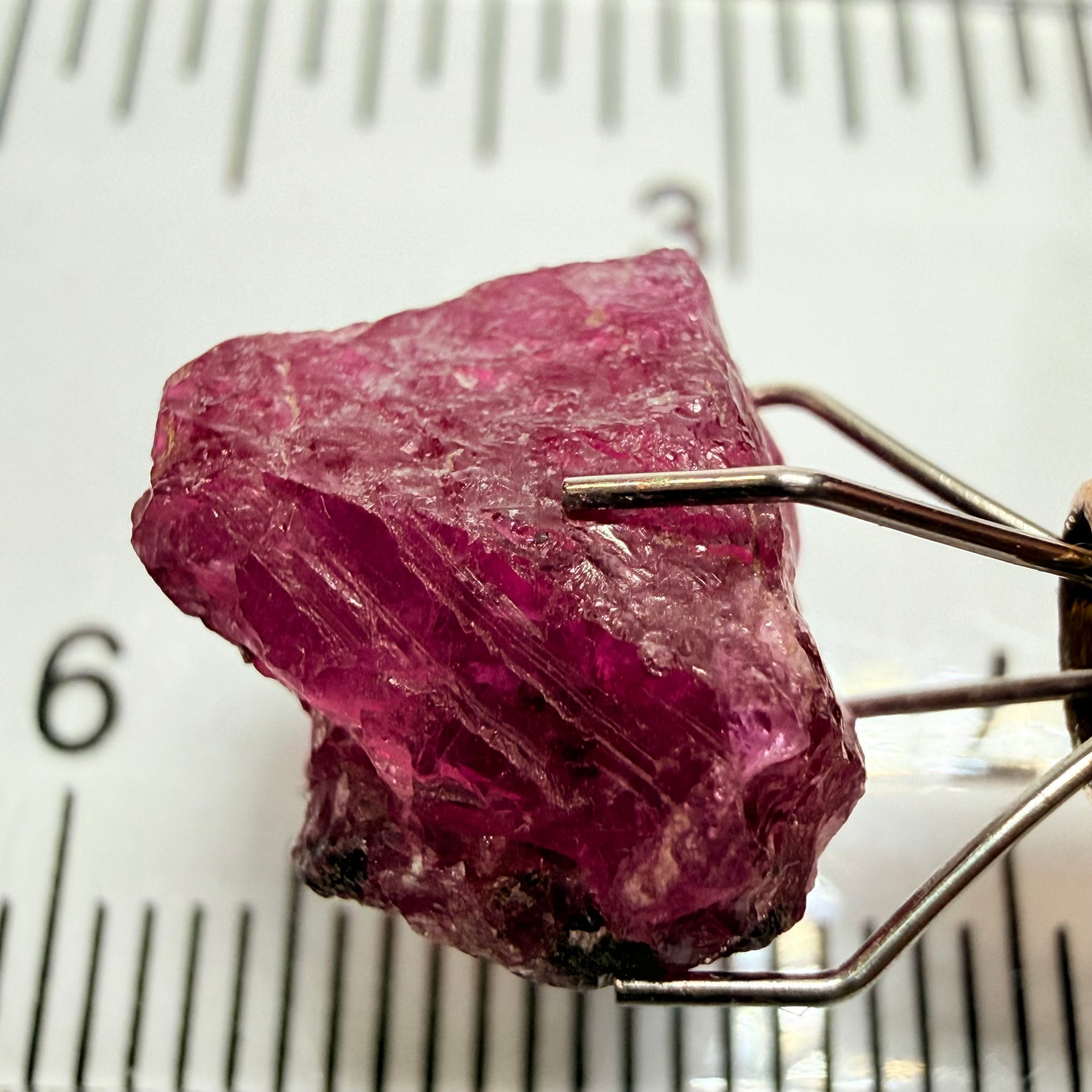 Winza Sapphire, 9.23ct, Winza, Tanzania, Untreated Unheated, included but can be faceted with inclusions, see backlit pics and video