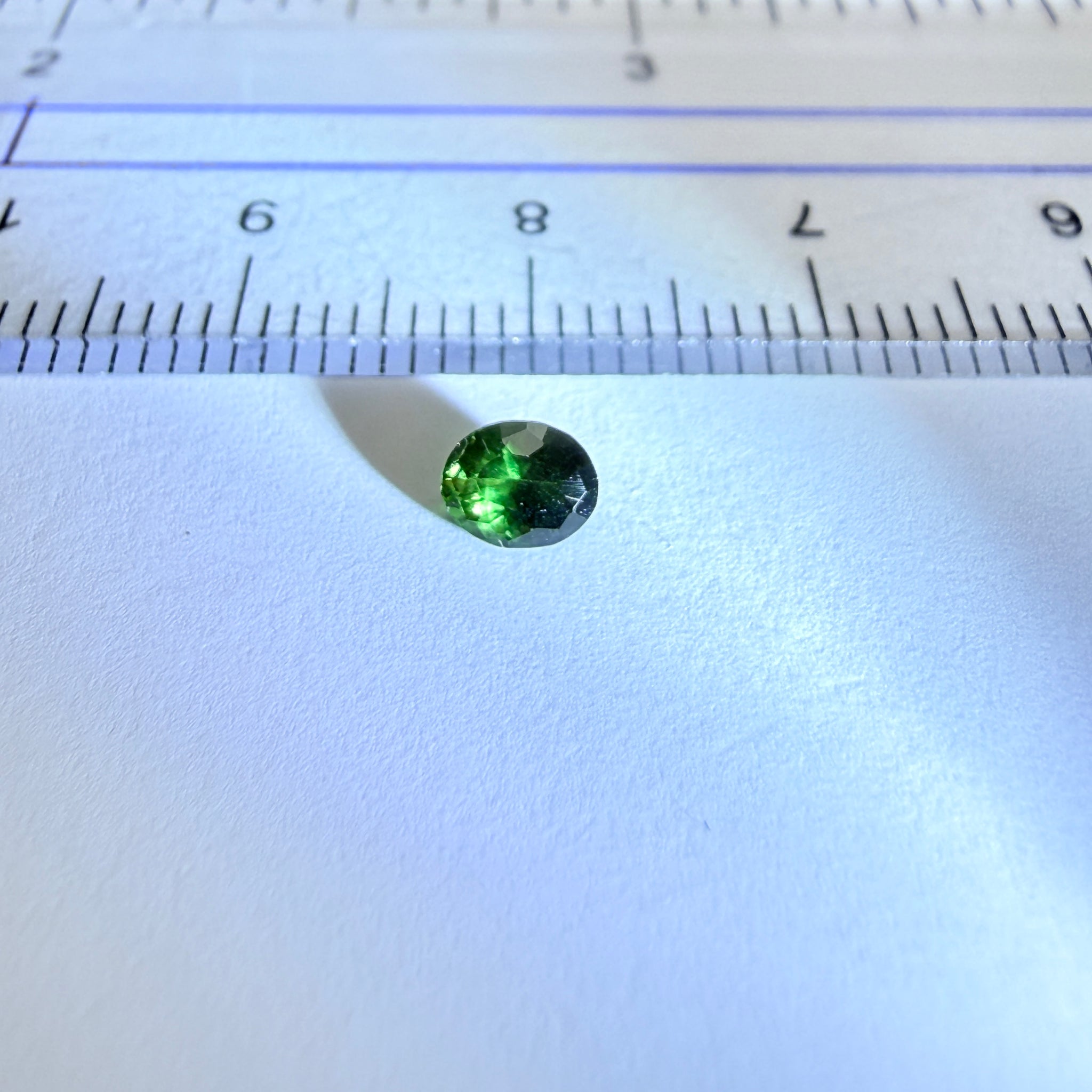 Colour change Garnet, 0.38ct, Tanzania, Untreated Unheated. Very slight colour change