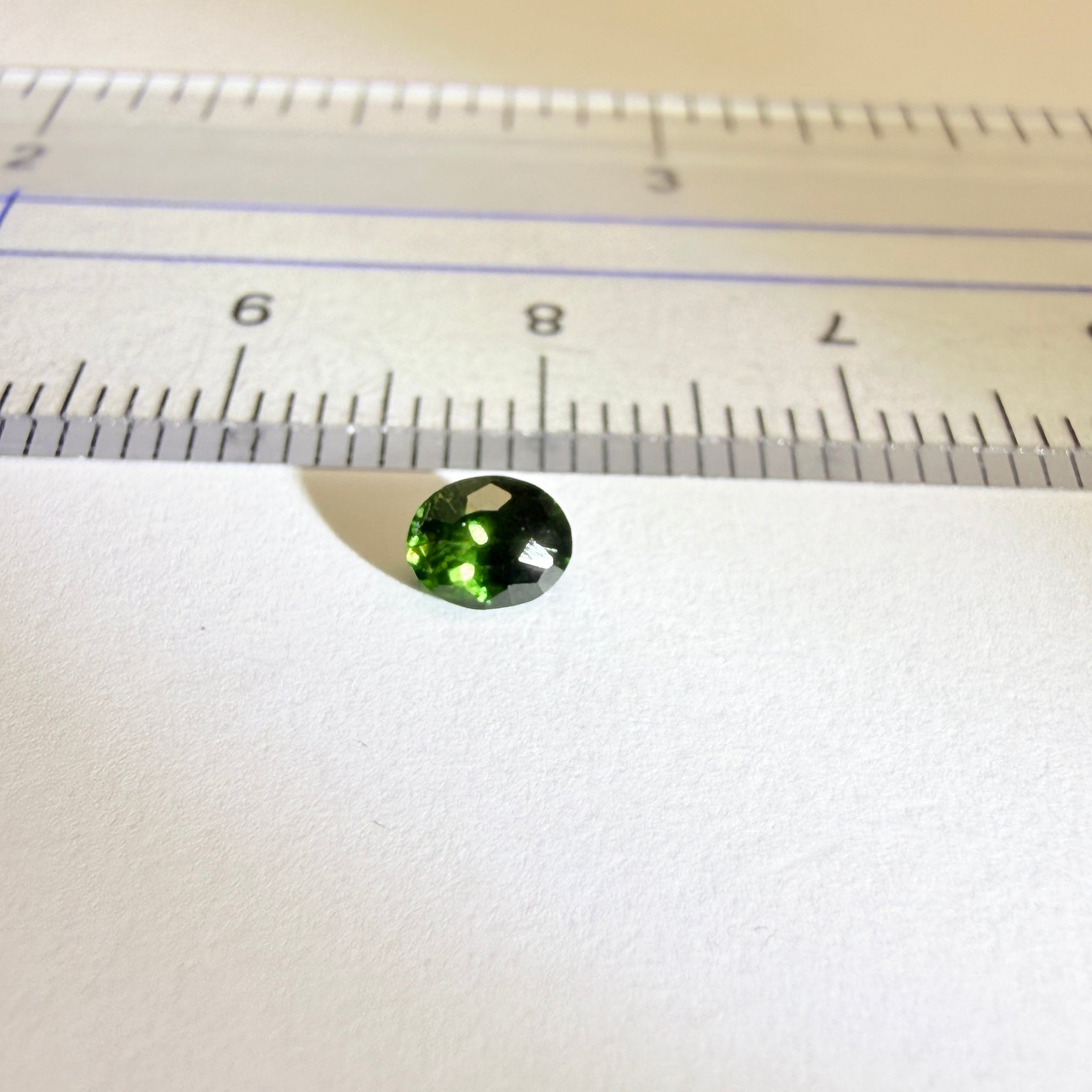 Colour change Garnet, 0.38ct, Tanzania, Untreated Unheated. Very slight colour change