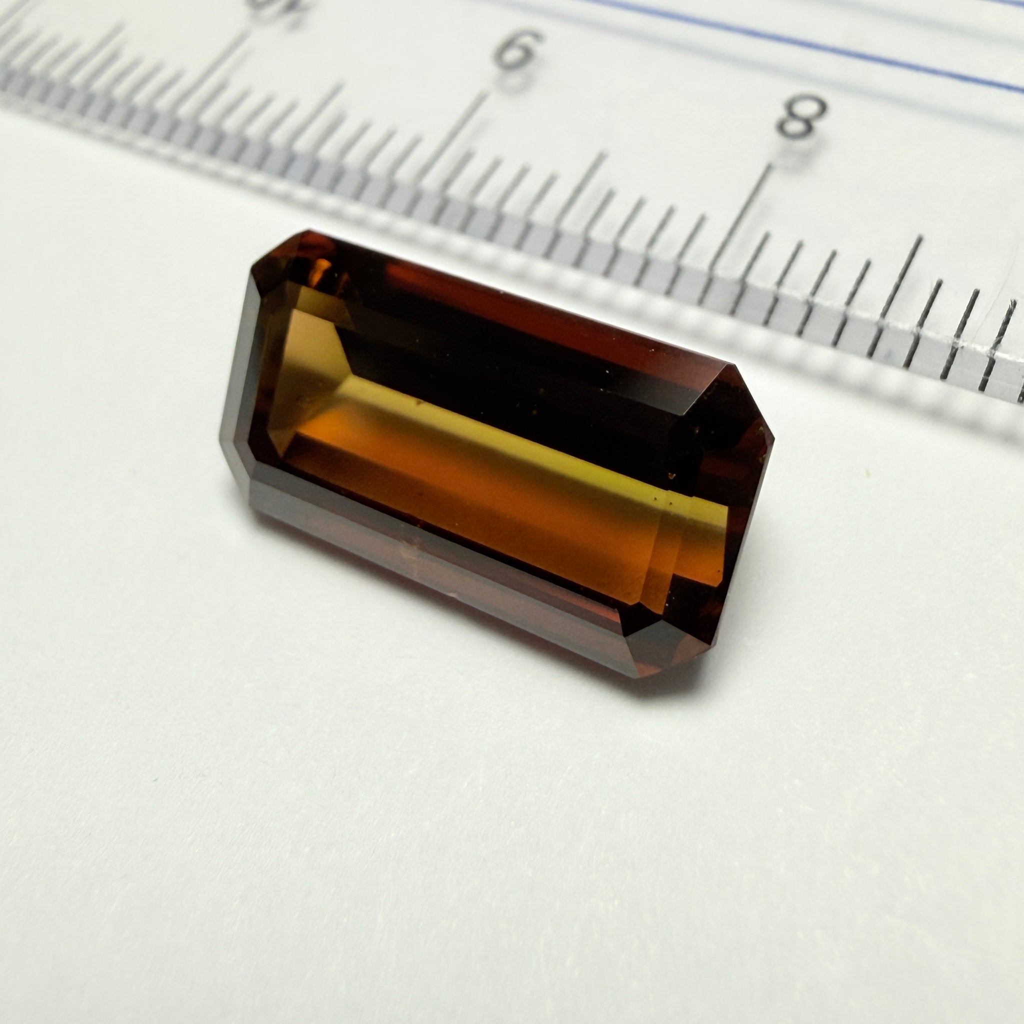 Sunset Tourmaline, 6.26ct, Morogoro, Tanzania, Untreated Unheated, native cut
