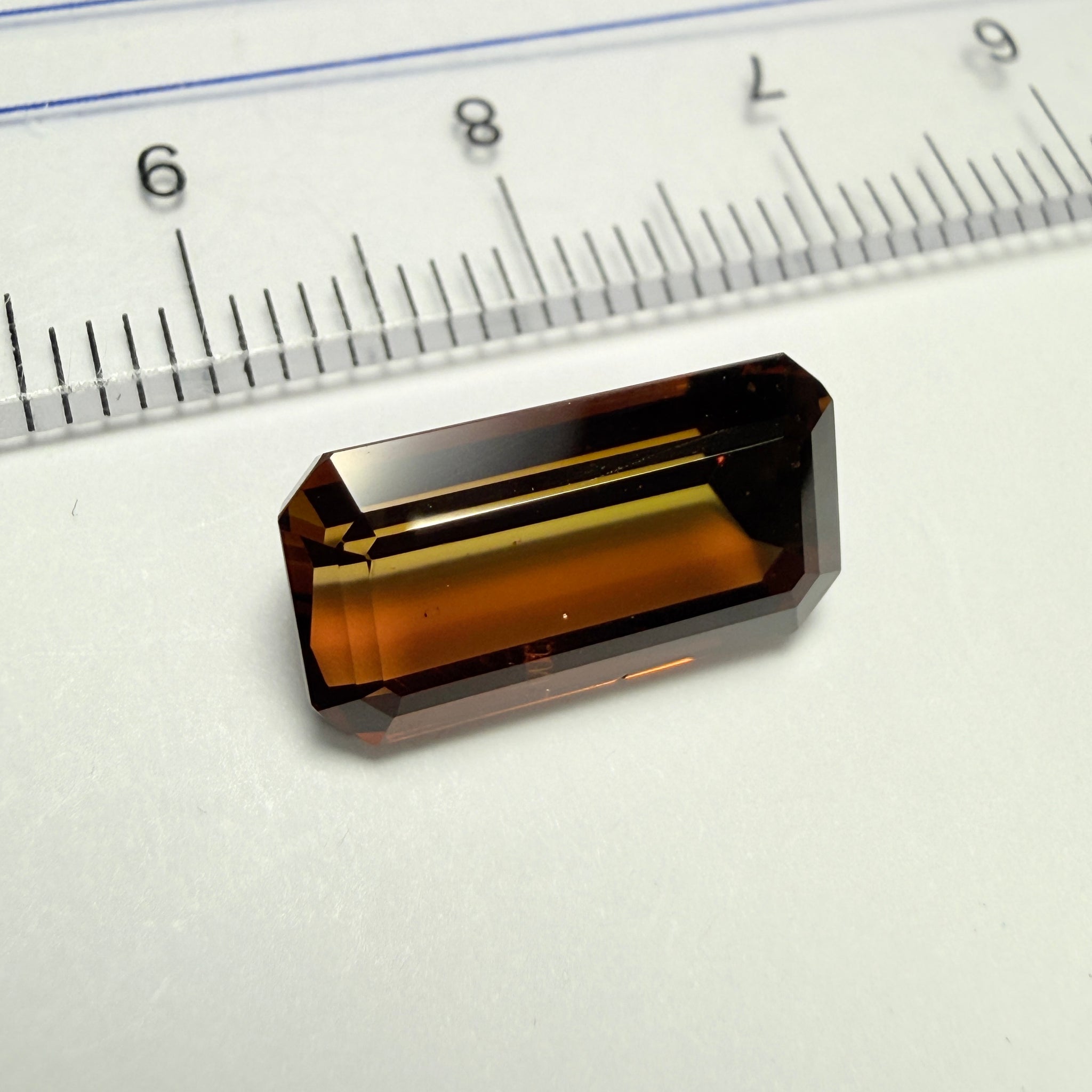 Sunset Tourmaline, 6.26ct, Morogoro, Tanzania, Untreated Unheated, native cut
