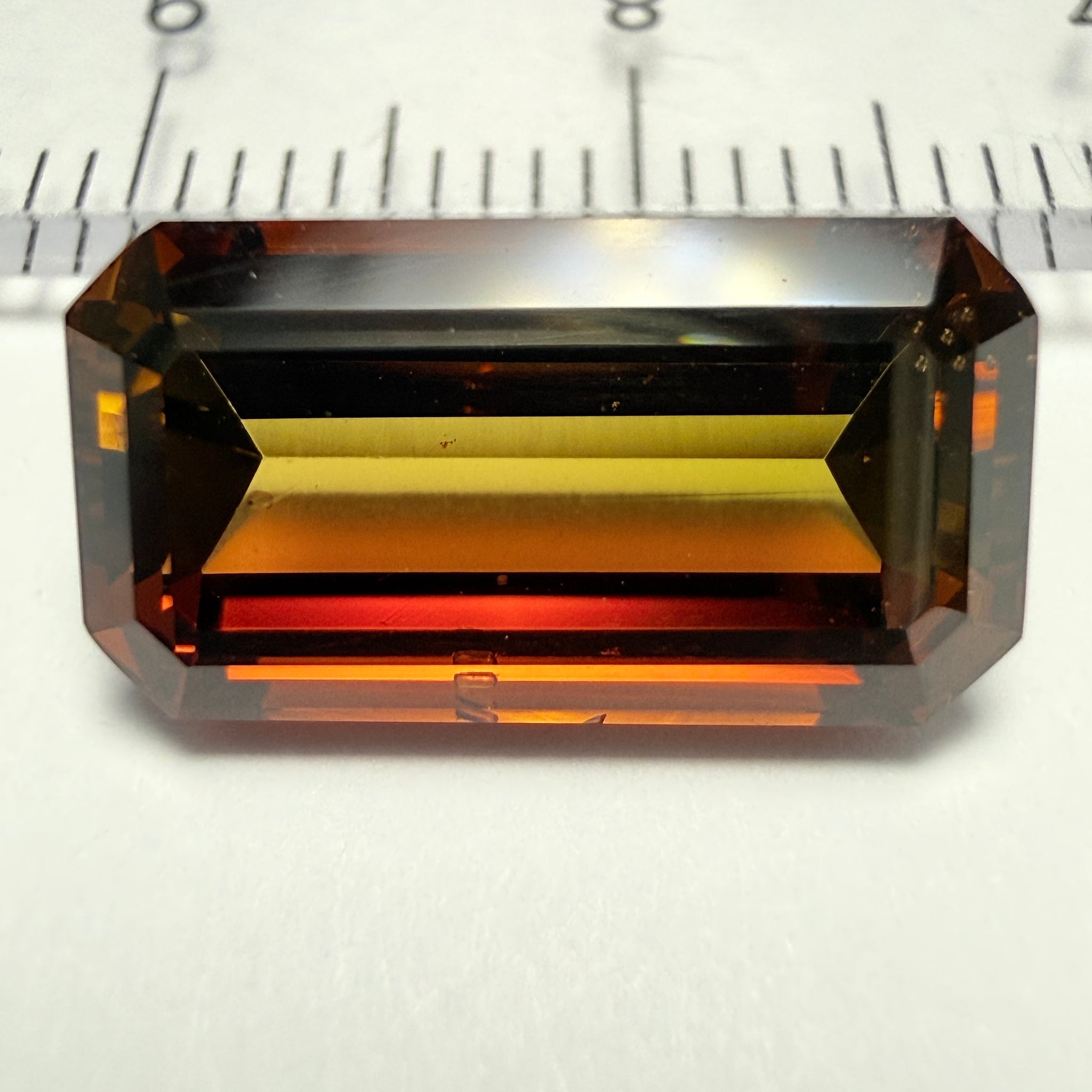 Sunset Tourmaline, 6.26ct, Morogoro, Tanzania, Untreated Unheated, native cut