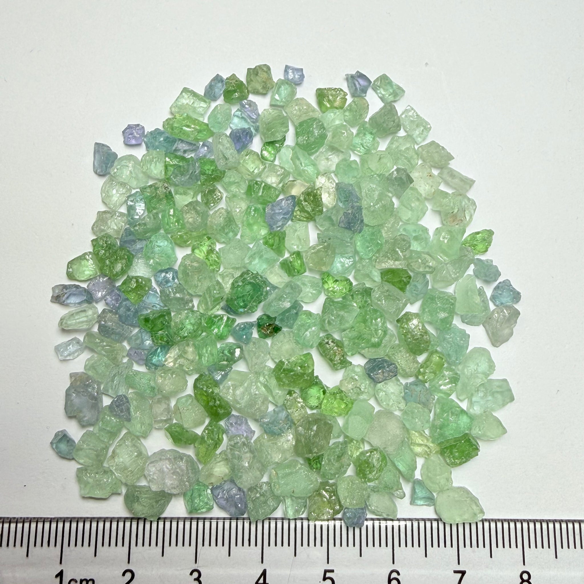 Kornerupine lot, 31.50gm / 157.50ct, Tanzania, Untreated Unheated, small, 0.62ct average