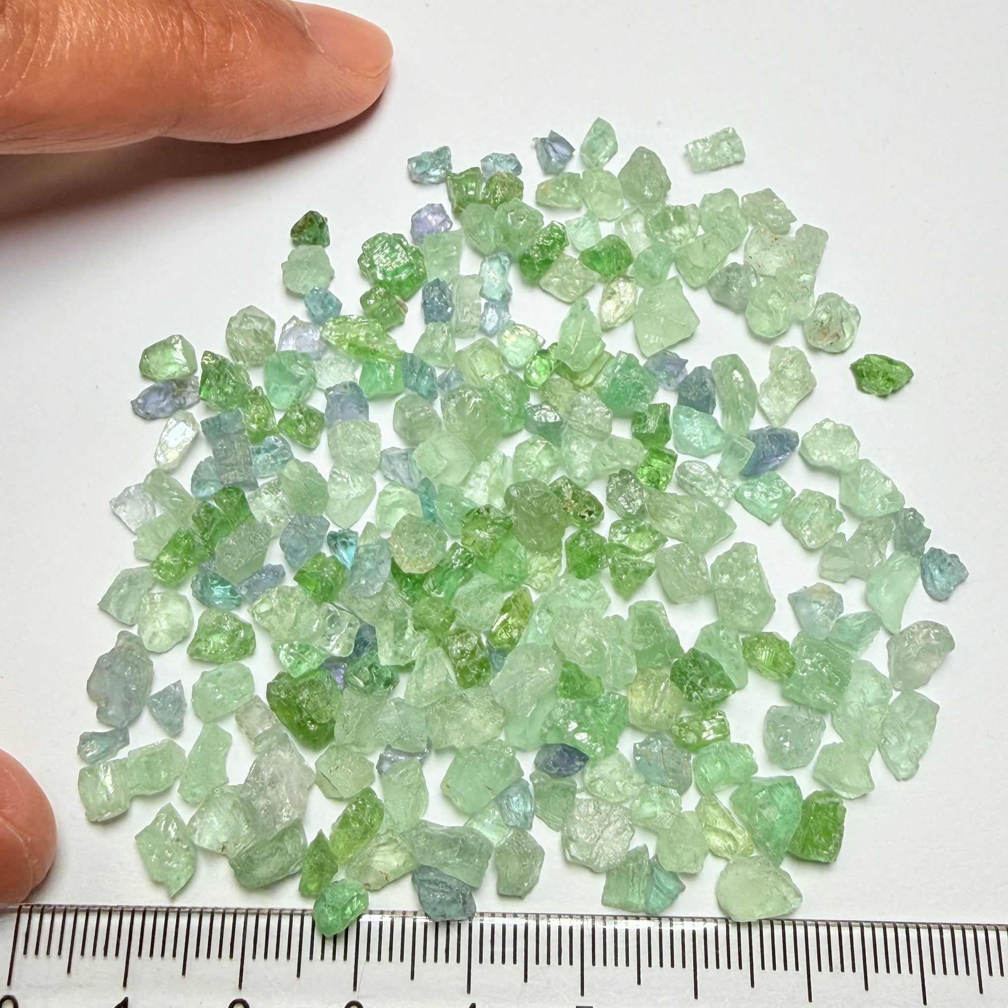 Kornerupine lot, 31.50gm / 157.50ct, Tanzania, Untreated Unheated, small, 0.62ct average