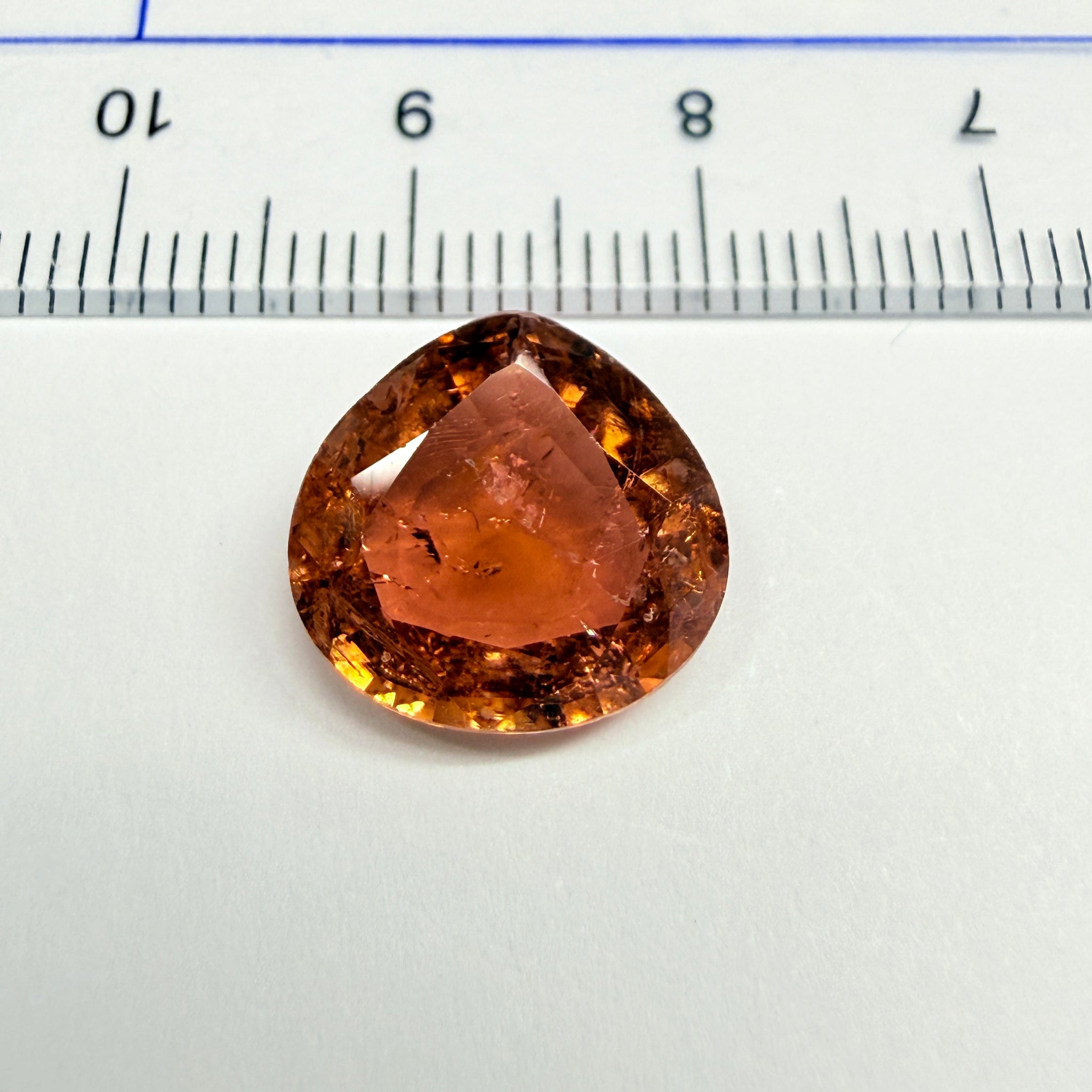 Tourmaline, 5.37ct, Congo, Unheated Untreated, native cut