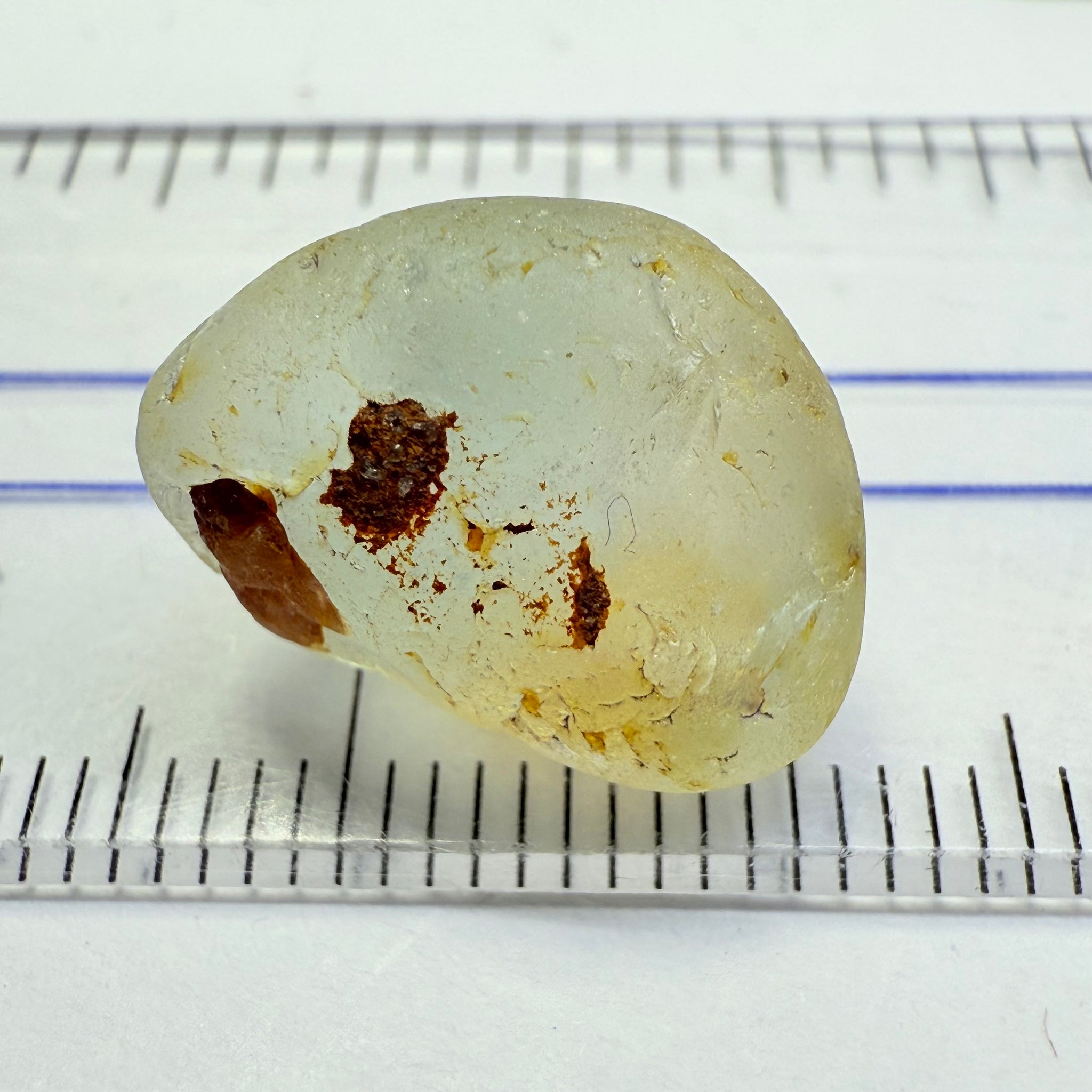 Topaz, 13.29ct, Tanzania, Untreated Unheated, slightly included