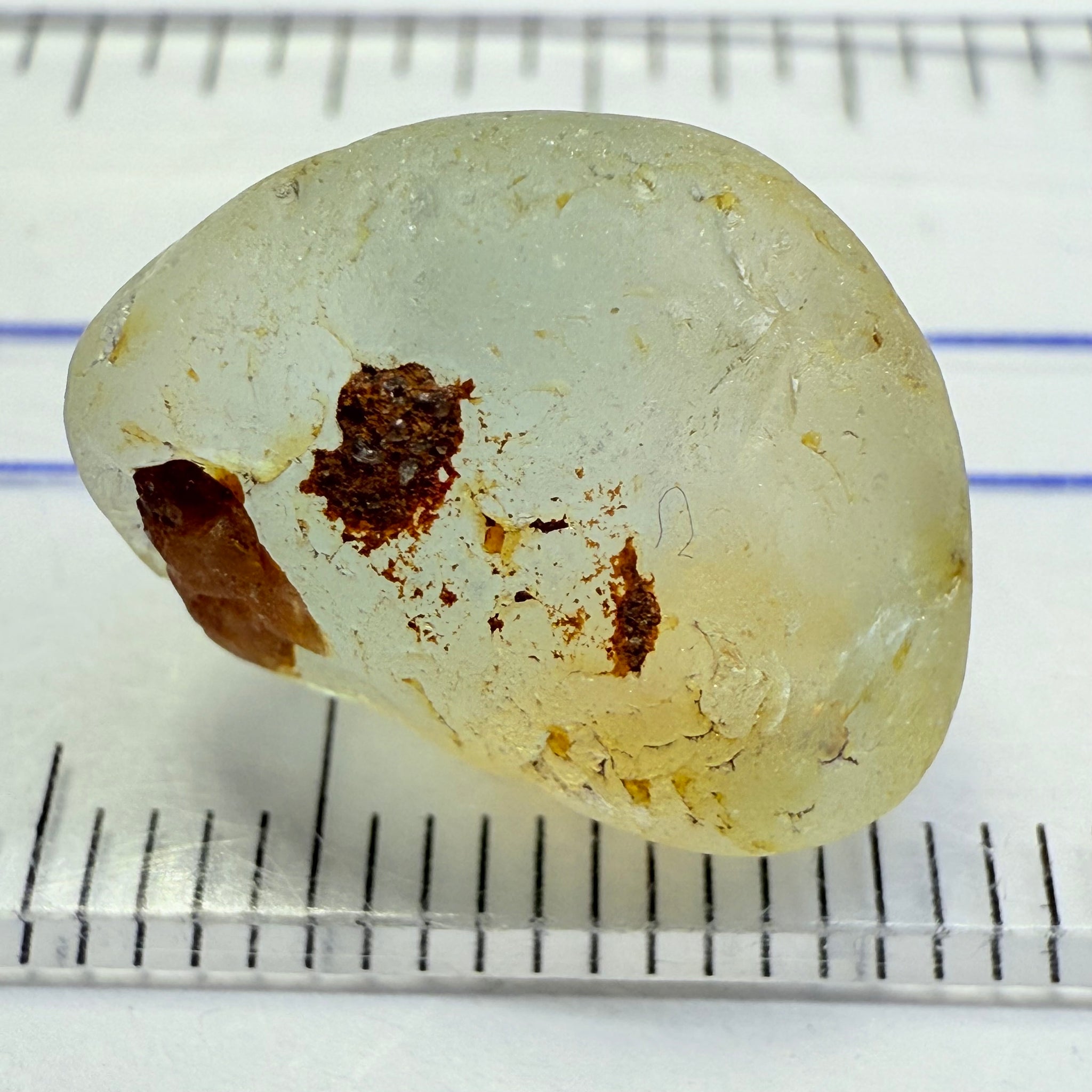 Topaz, 13.29ct, Tanzania, Untreated Unheated, slightly included