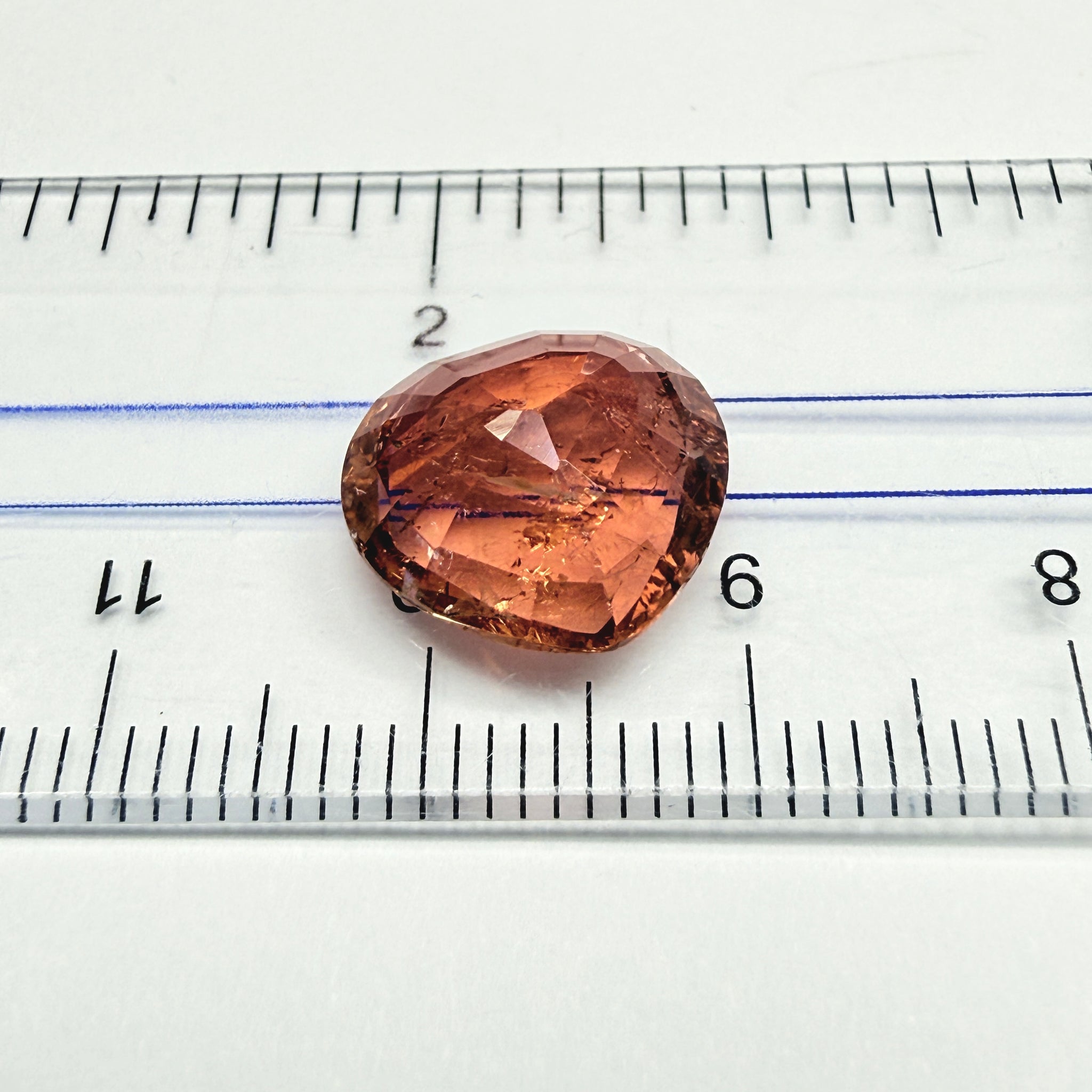 Tourmaline, 5.37ct, Congo, Unheated Untreated, native cut