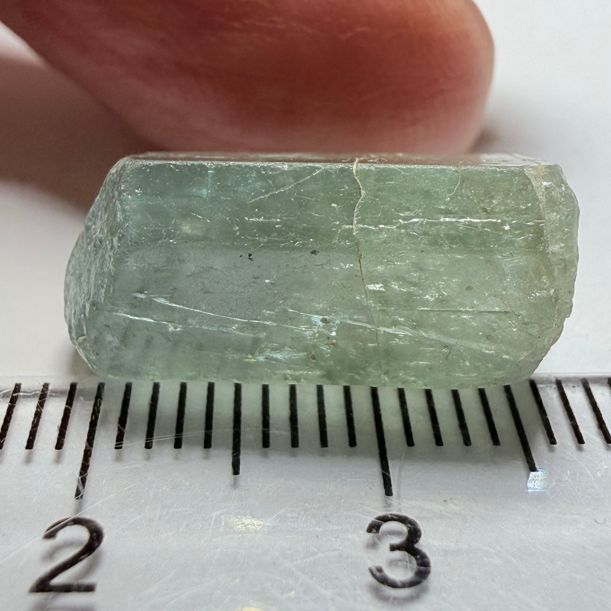 Apatite Crystal, 15.76ct, Tanzania, Untreated Unheated