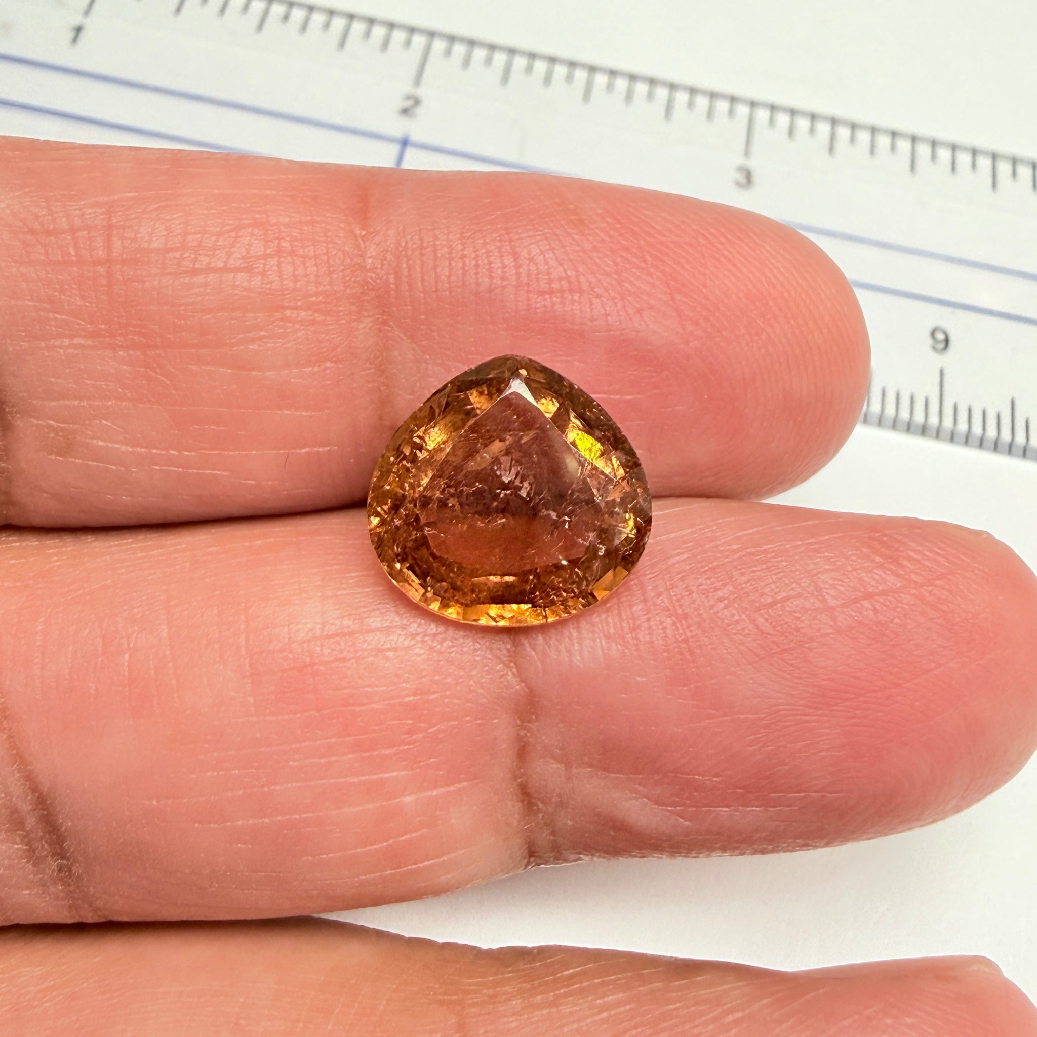 Tourmaline, 5.37ct, Congo, Unheated Untreated, native cut