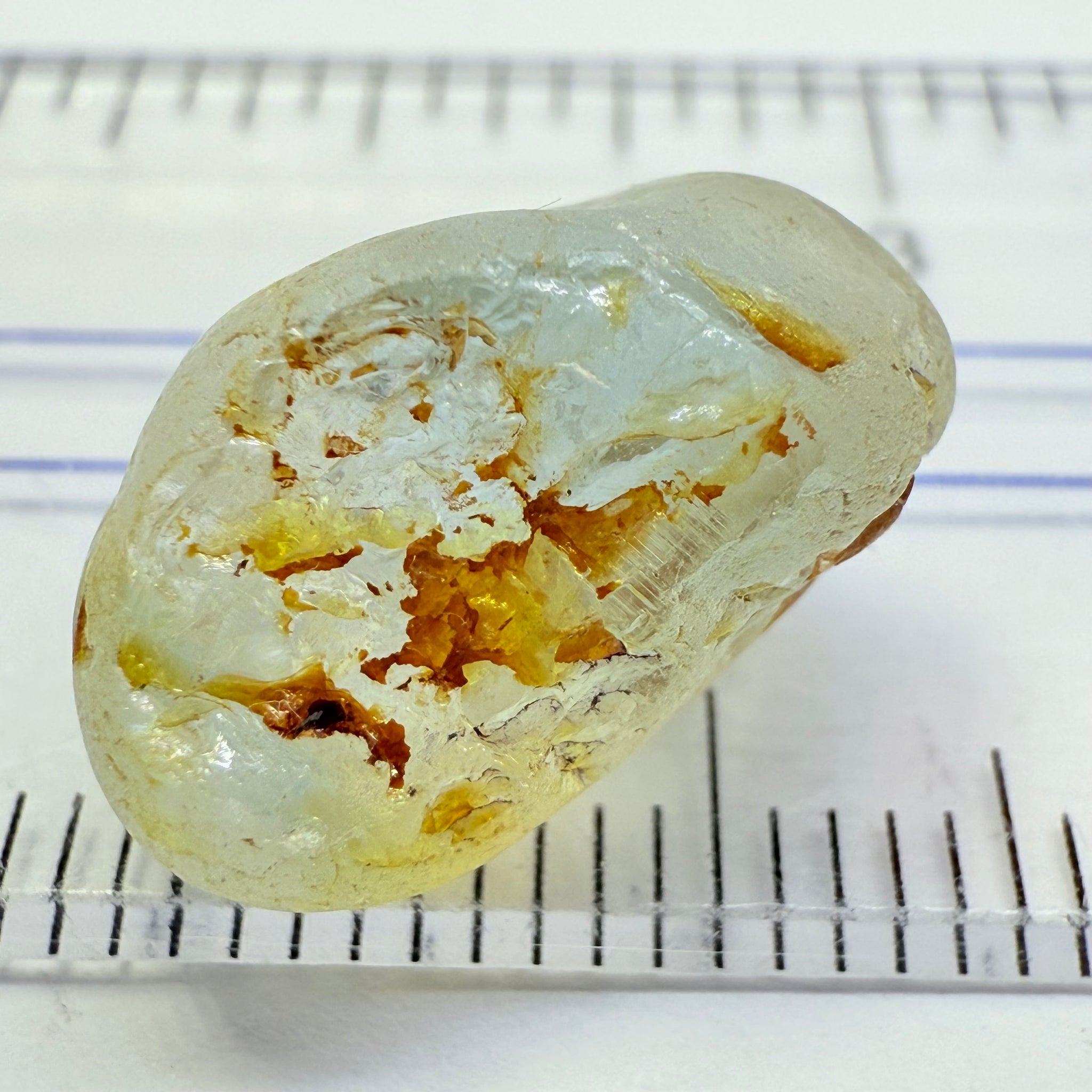 Topaz, 13.29ct, Tanzania, Untreated Unheated, slightly included