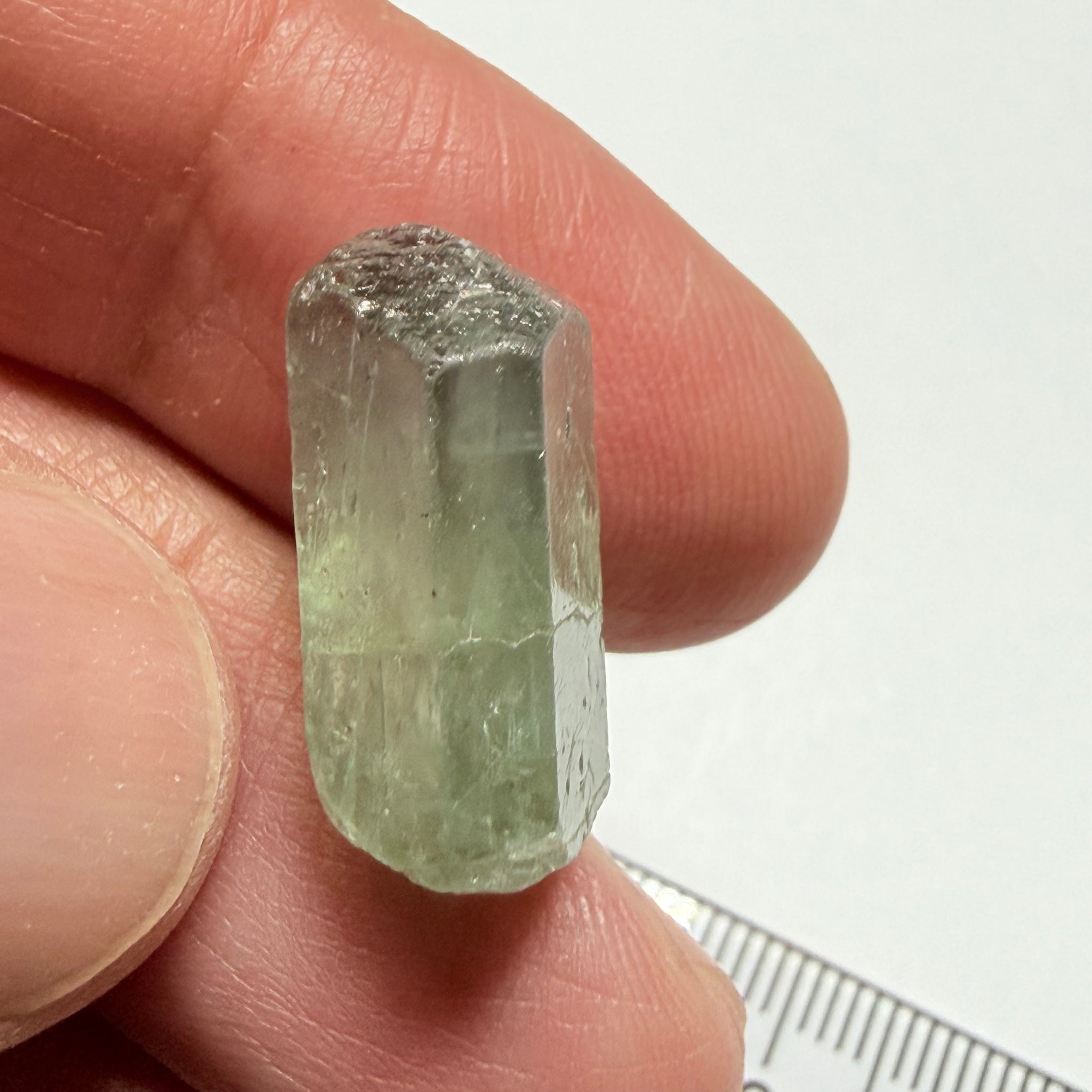 Apatite Crystal, 15.76ct, Tanzania, Untreated Unheated