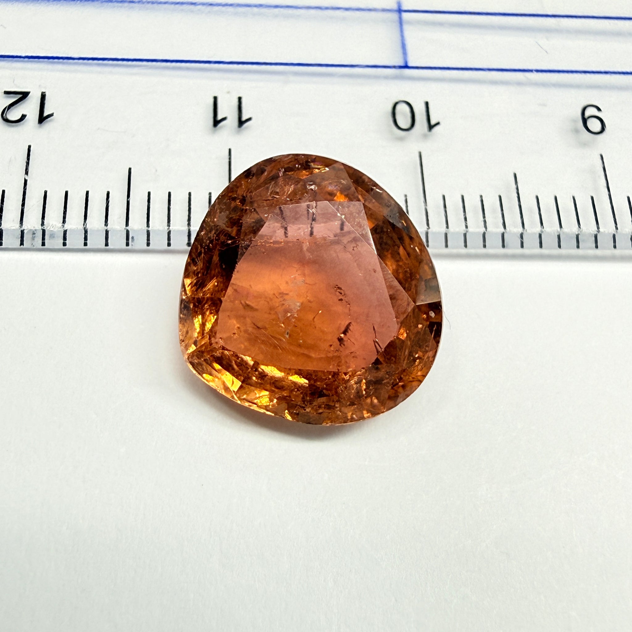 Tourmaline, 5.37ct, Congo, Unheated Untreated, native cut