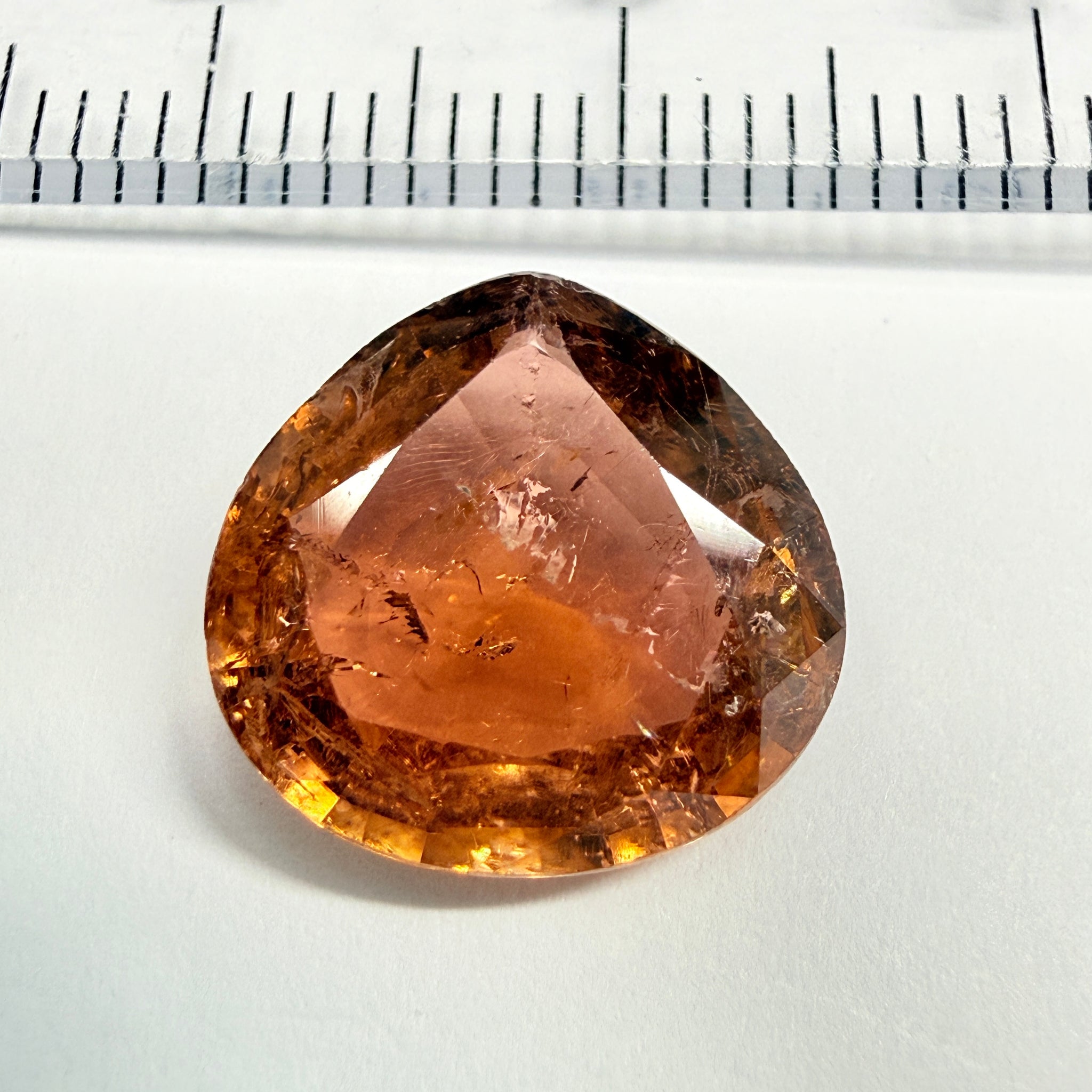 Tourmaline, 5.37ct, Congo, Unheated Untreated, native cut