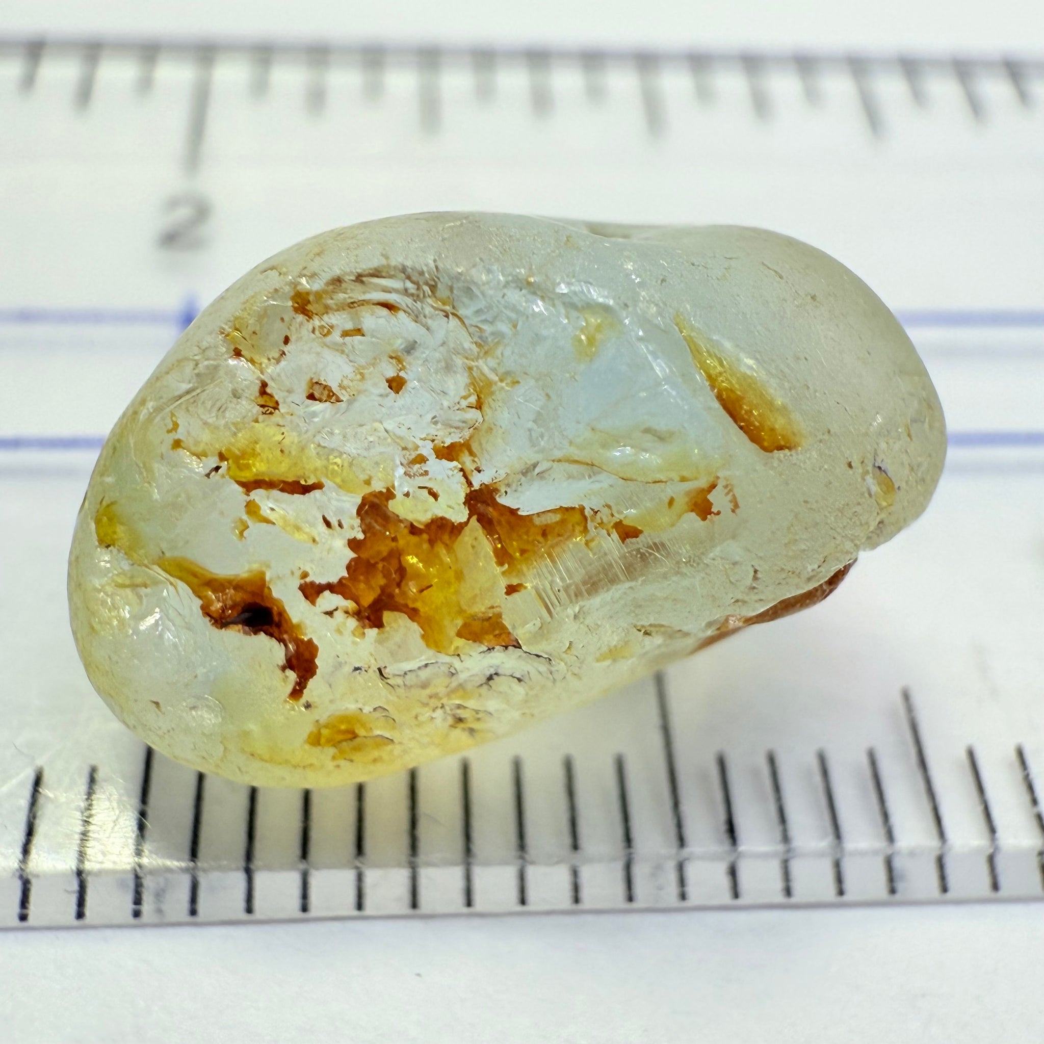 Topaz, 13.29ct, Tanzania, Untreated Unheated, slightly included