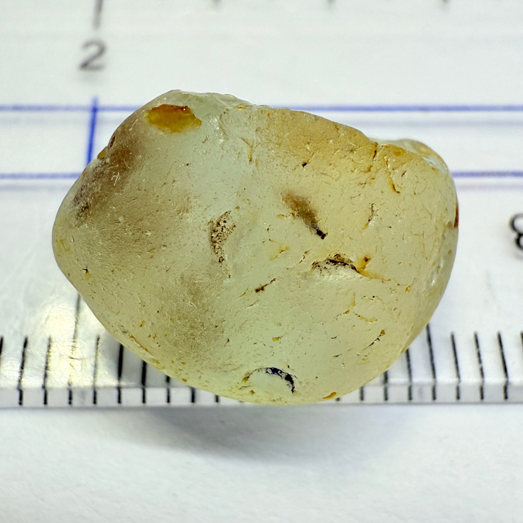 Topaz, 13.29ct, Tanzania, Untreated Unheated, slightly included