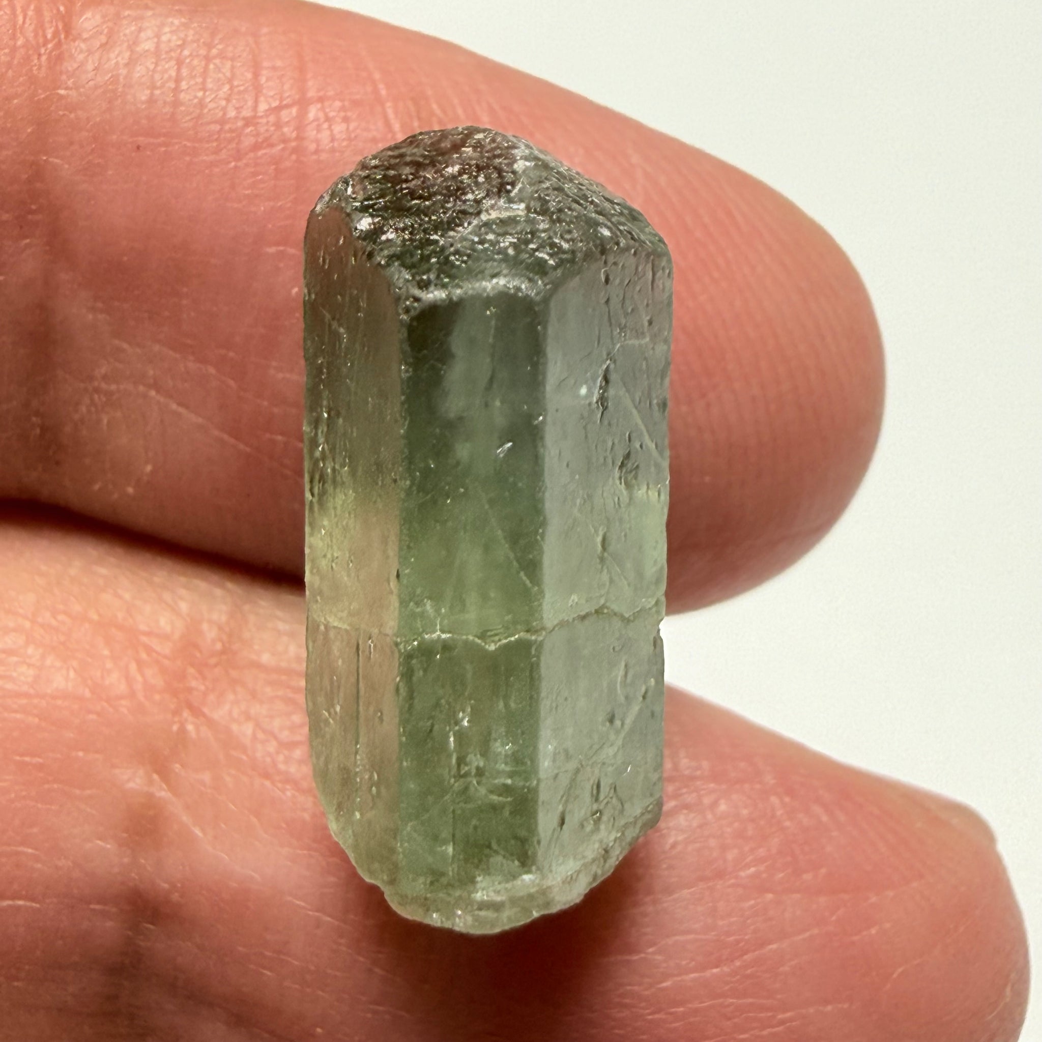 Apatite Crystal, 15.76ct, Tanzania, Untreated Unheated