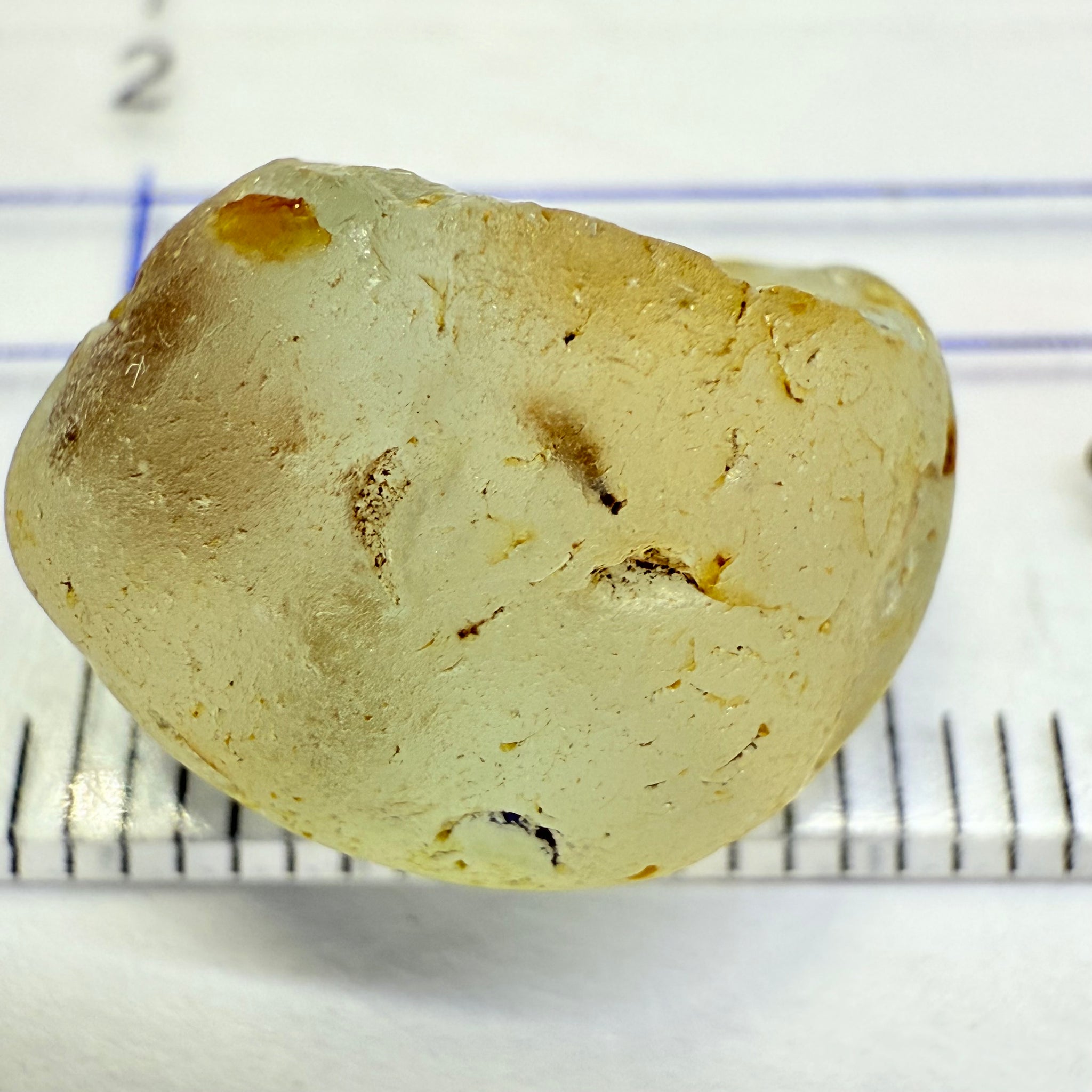 Topaz, 13.29ct, Tanzania, Untreated Unheated, slightly included