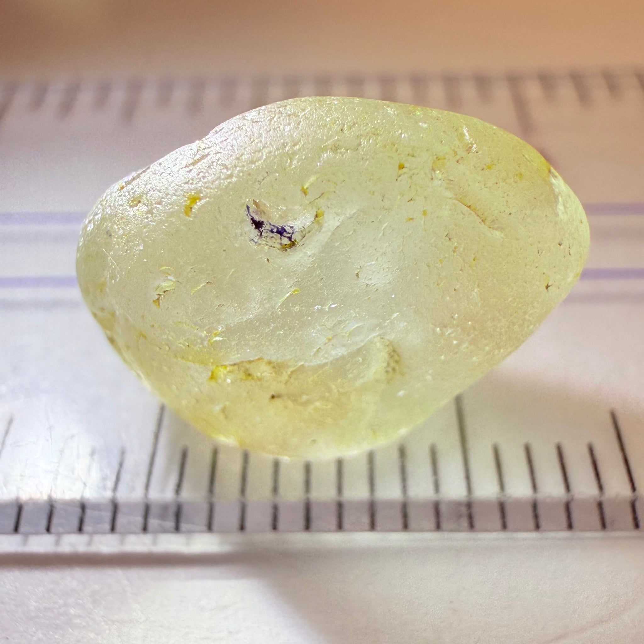 Topaz, 13.29ct, Tanzania, Untreated Unheated, slightly included