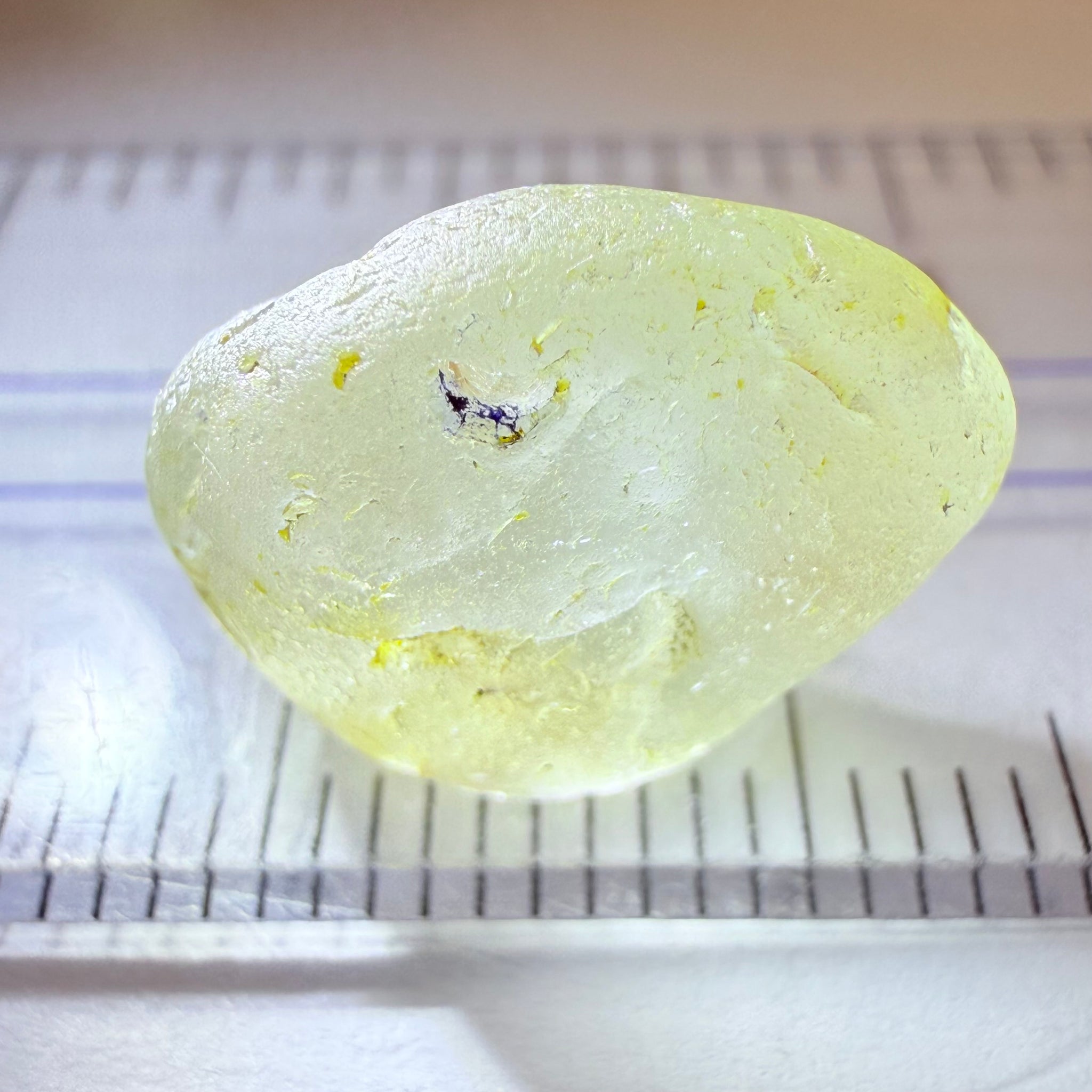 Topaz, 13.29ct, Tanzania, Untreated Unheated, slightly included