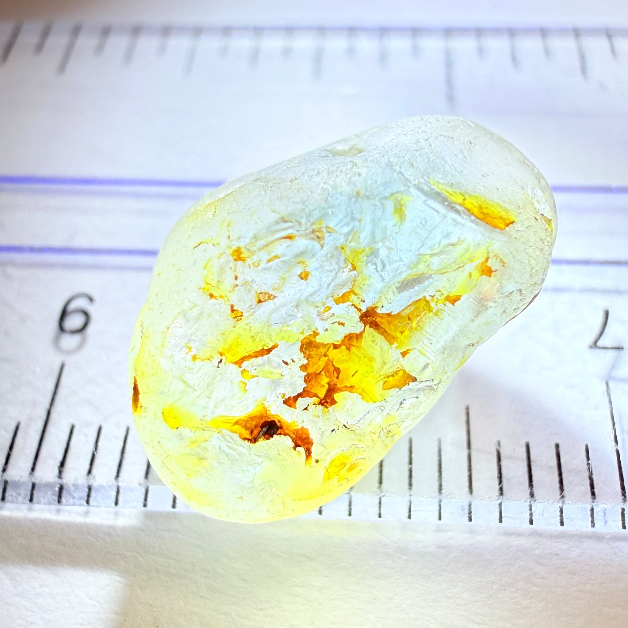 Topaz, 13.29ct, Tanzania, Untreated Unheated, slightly included