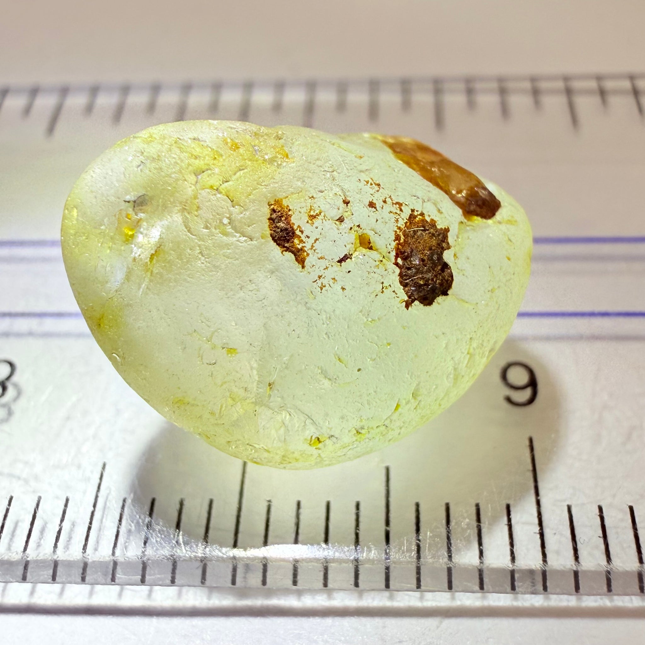 Topaz, 13.29ct, Tanzania, Untreated Unheated, slightly included