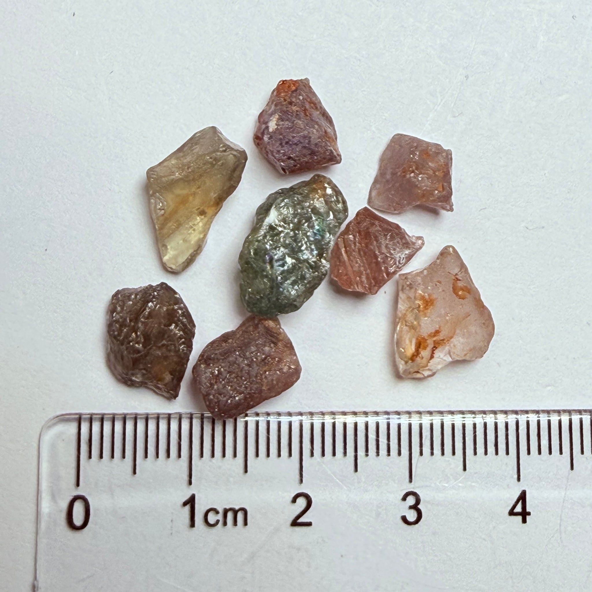 Umba Sapphire Lot, 35.96ct, Umba Valley, Tanzania, Untreated Unheated, moderately to heavily included