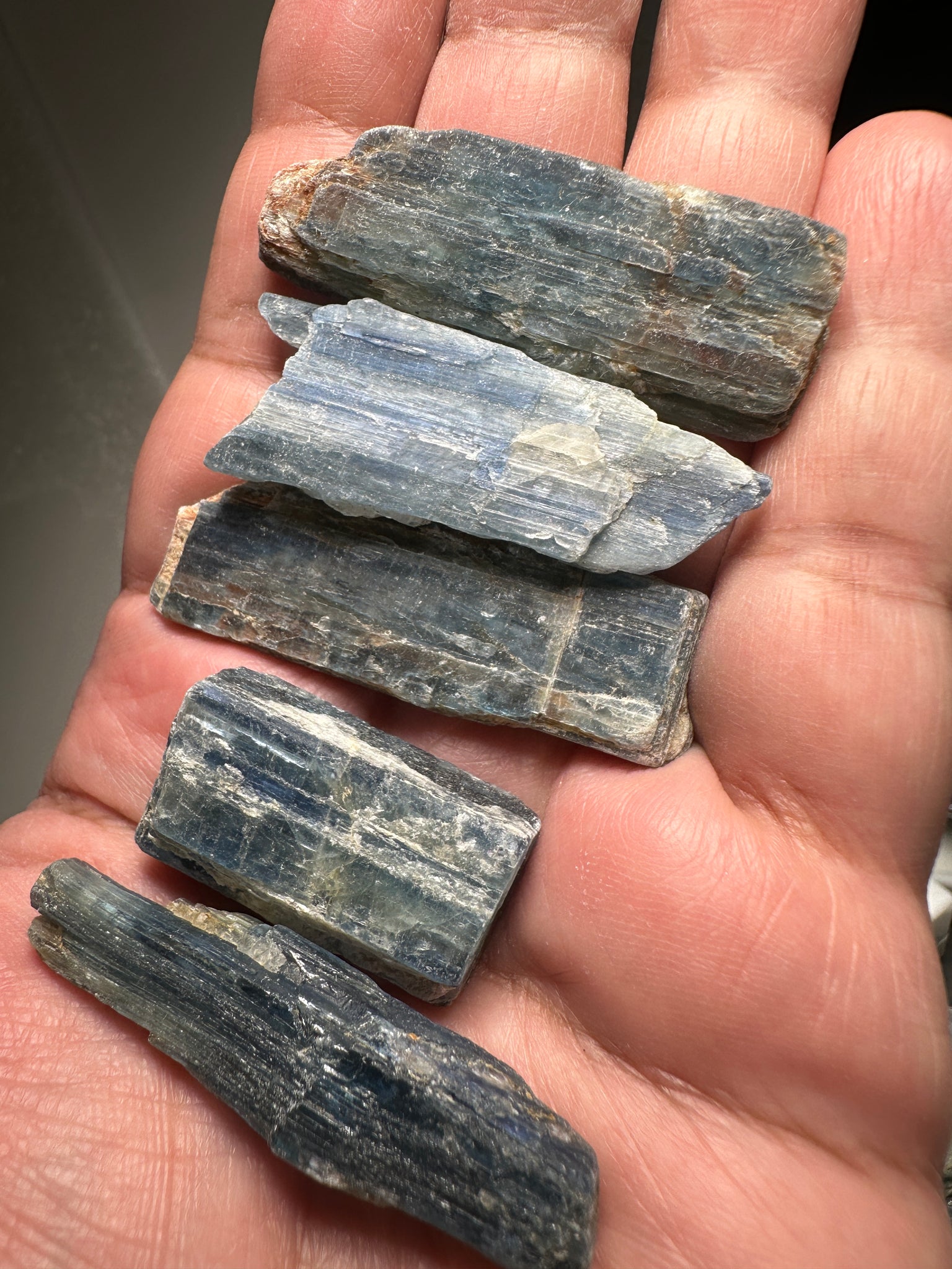 Blue Kyanite, Kenyan, Medium, Per Piece