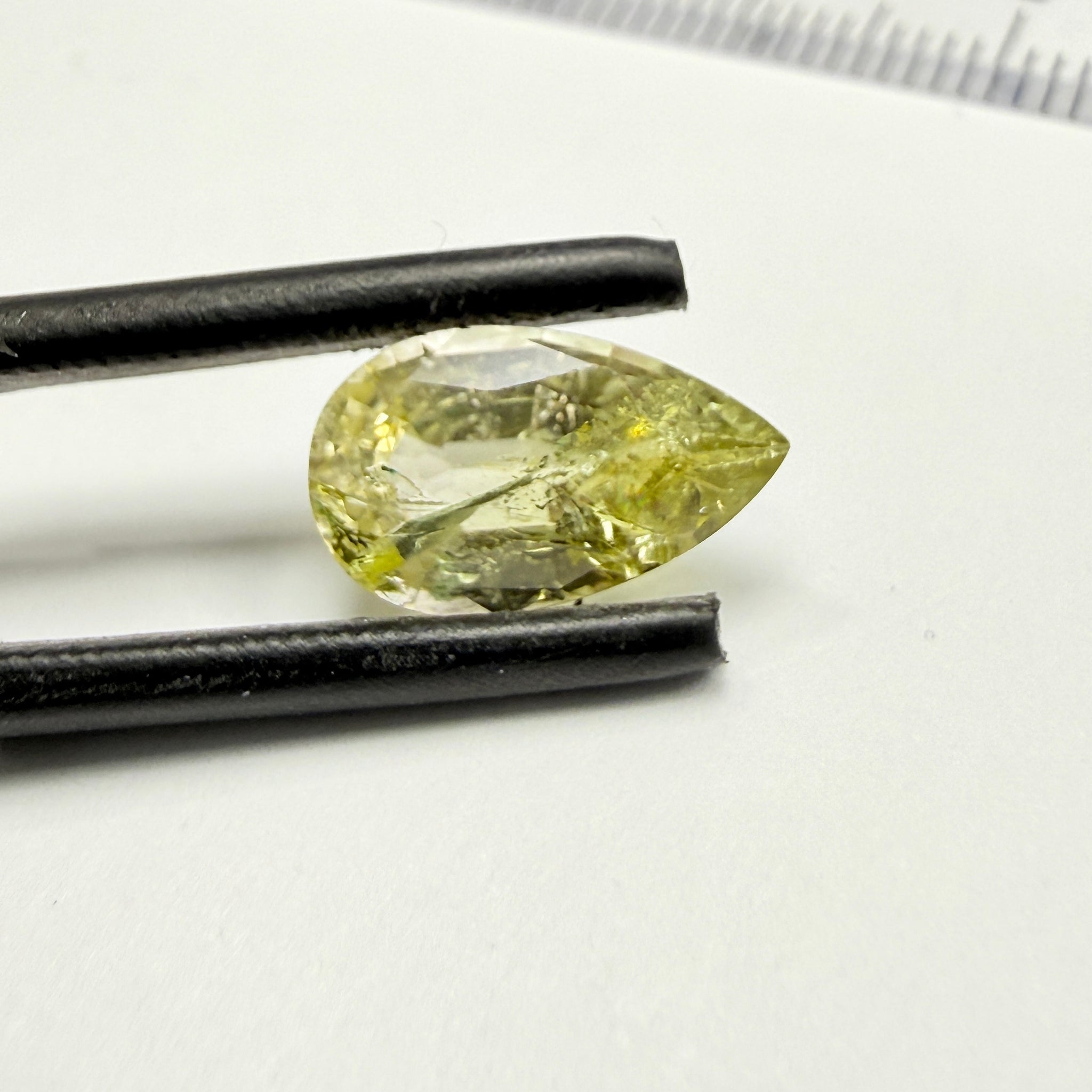 Tourmaline, 2.50ct, Malawi, Untreated Unheated, heavily included