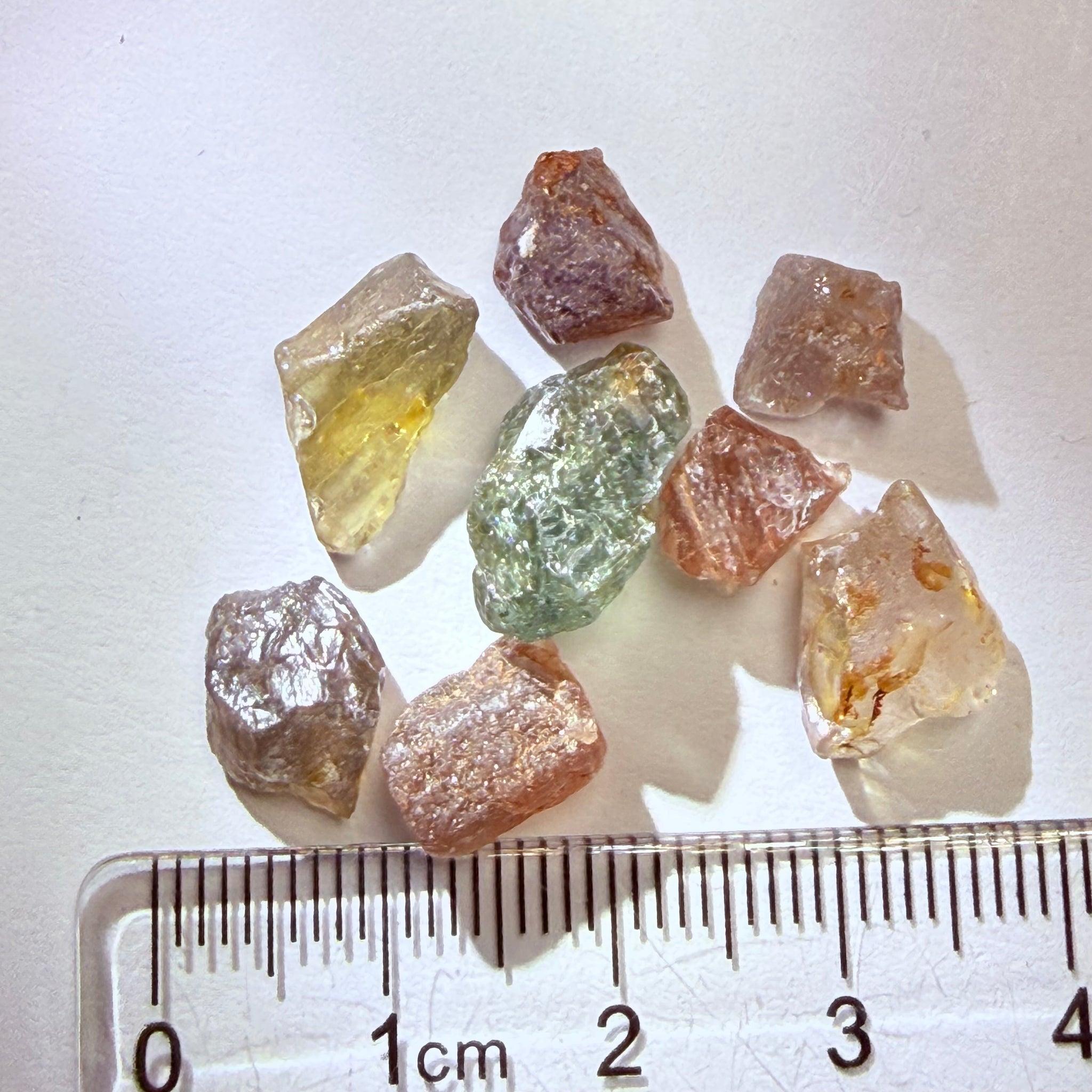 Umba Sapphire Lot, 35.96ct, Umba Valley, Tanzania, Untreated Unheated, moderately to heavily included