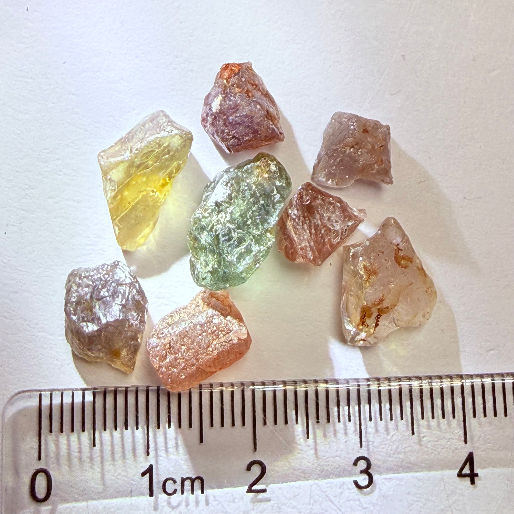Umba Sapphire Lot, 35.96ct, Umba Valley, Tanzania, Untreated Unheated, moderately to heavily included