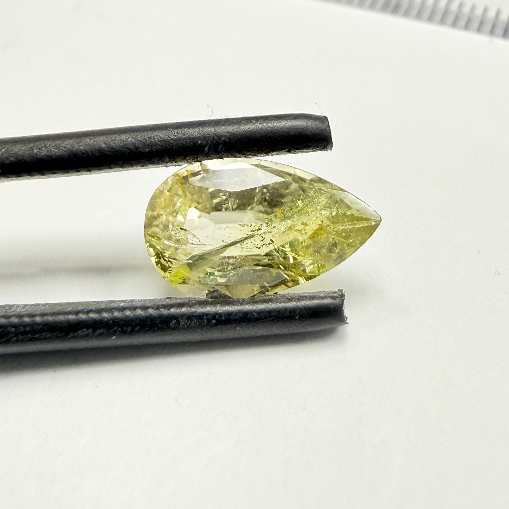 Tourmaline, 2.50ct, Malawi, Untreated Unheated, heavily included